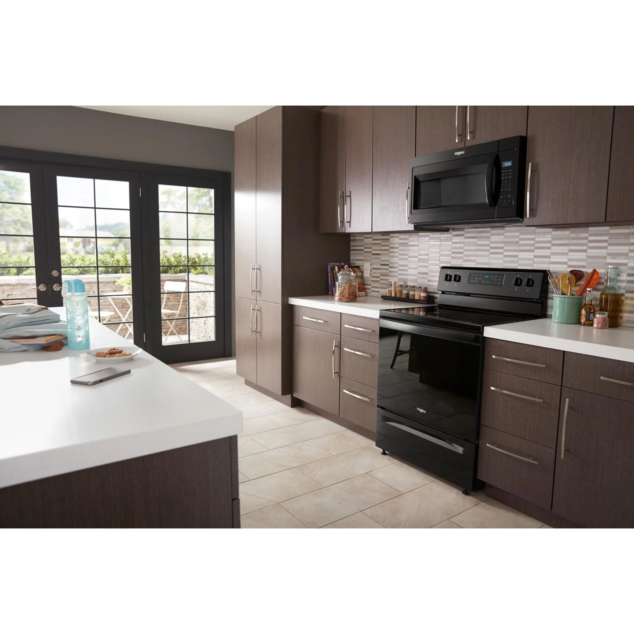Whirlpool 1.9 cu ft. Over the Range Microwave with Sensor Cooking Technology - 900 Watts - Black (YWMMS3230SB) - Image 10