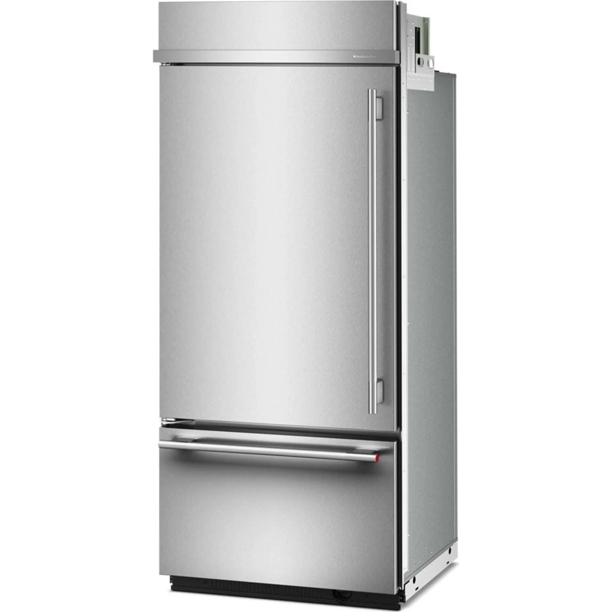 KitchenAid 20.8 Cu. Ft. 36" Built-In Bottom Mount Refrigerator with Platinum Interior -Stainless Steel with PrintShield™ Finish (KBBL336SPS) - Image 12
