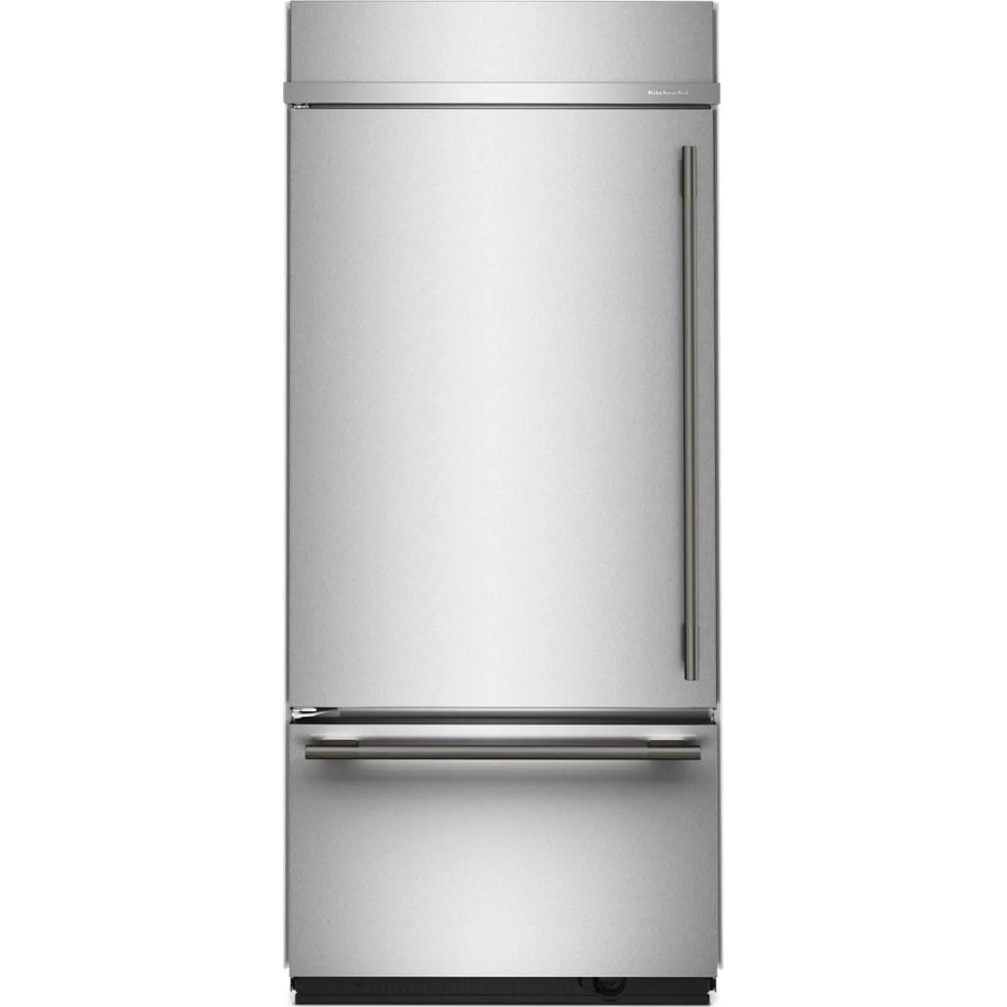 KitchenAid 20.8 Cu. Ft. 36" Built-In Bottom Mount Refrigerator with Platinum Interior -Stainless Steel with PrintShield™ Finish (KBBL336SPS) - Image 8