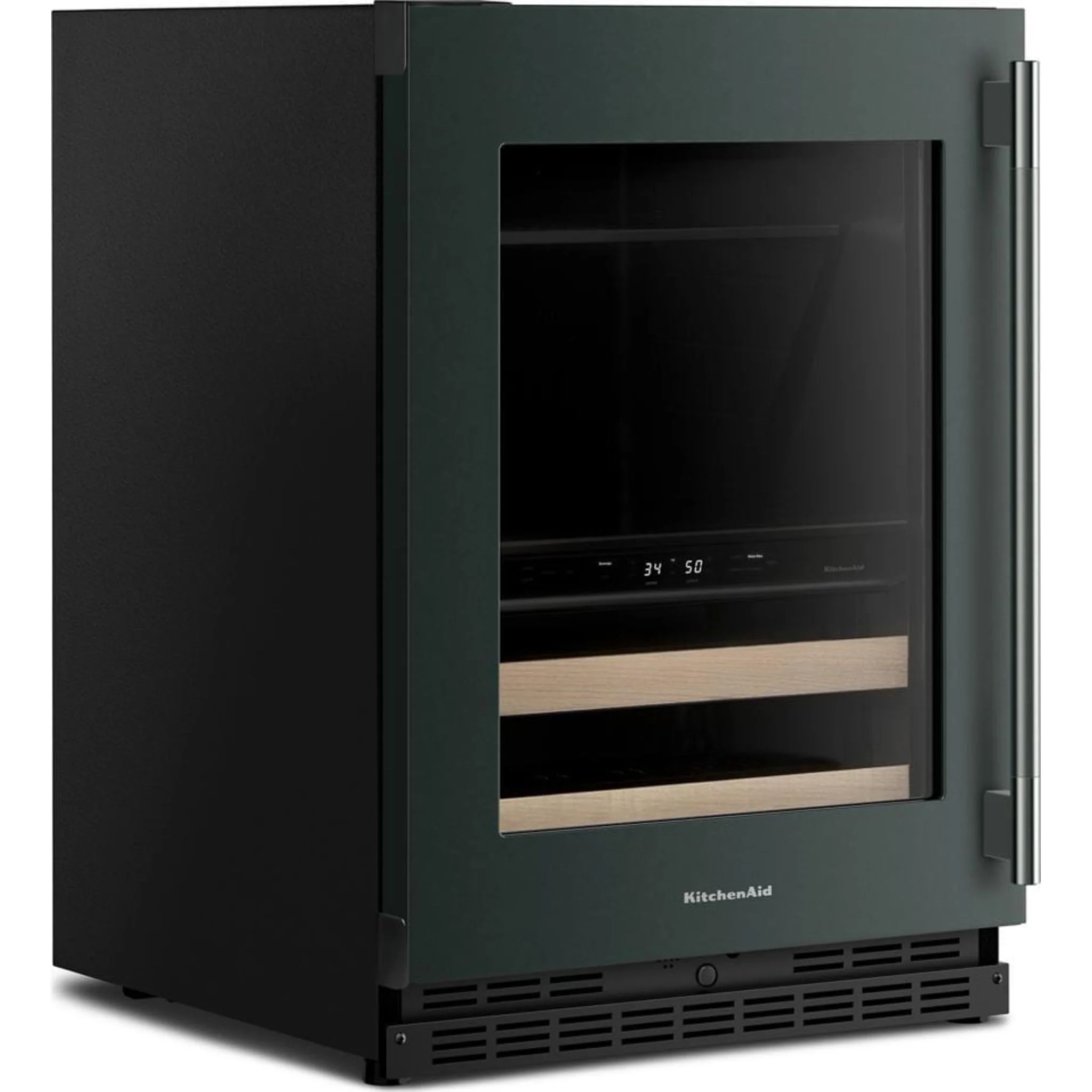 KitchenAid 24" Beverage Center with Glass Door and Wood-Front Racks - Juniper (KUBL524SJP) - Image 15