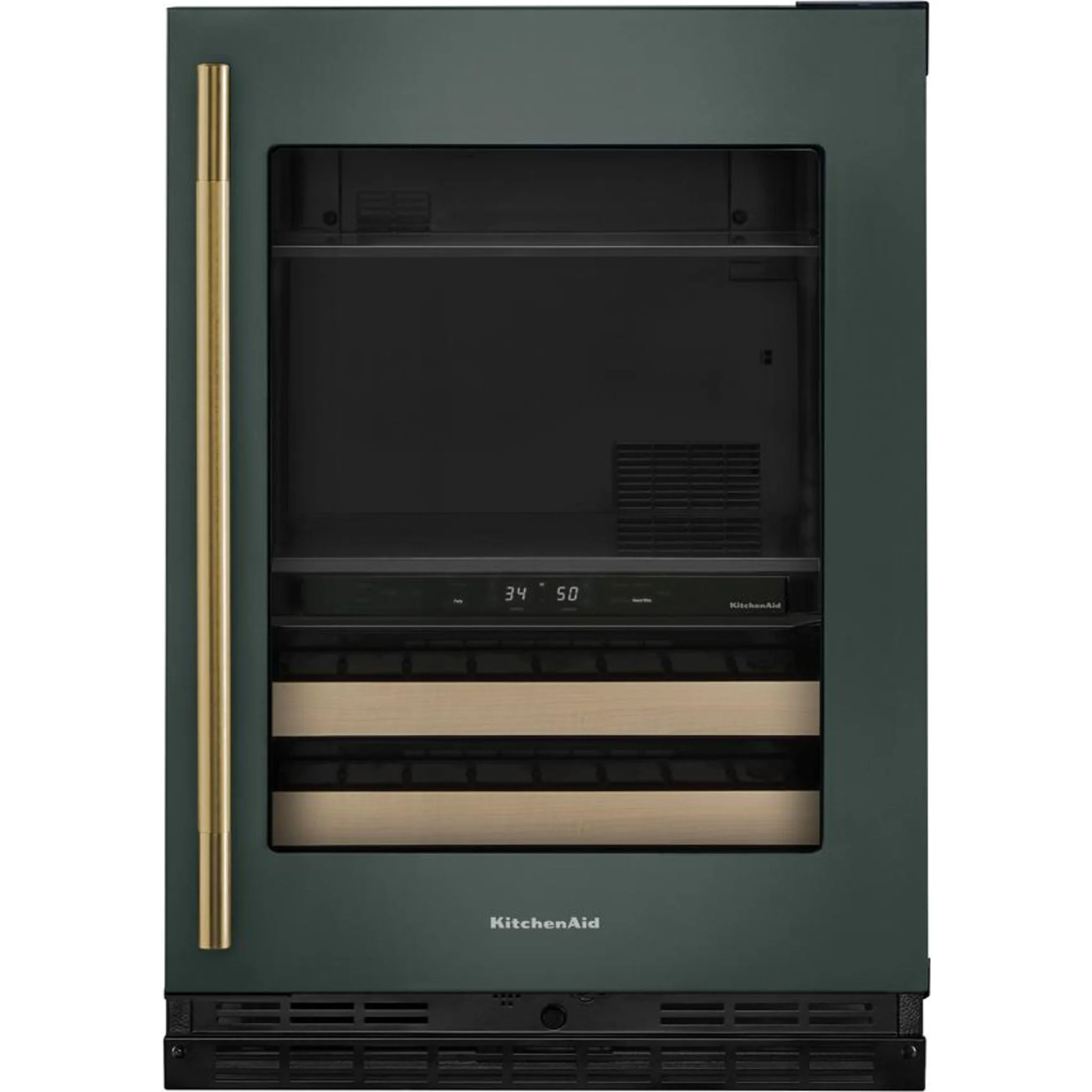 KitchenAid 24" Beverage Center with Glass Door and Wood-Front Racks - Juniper (KUBR524SJP) - Image 12