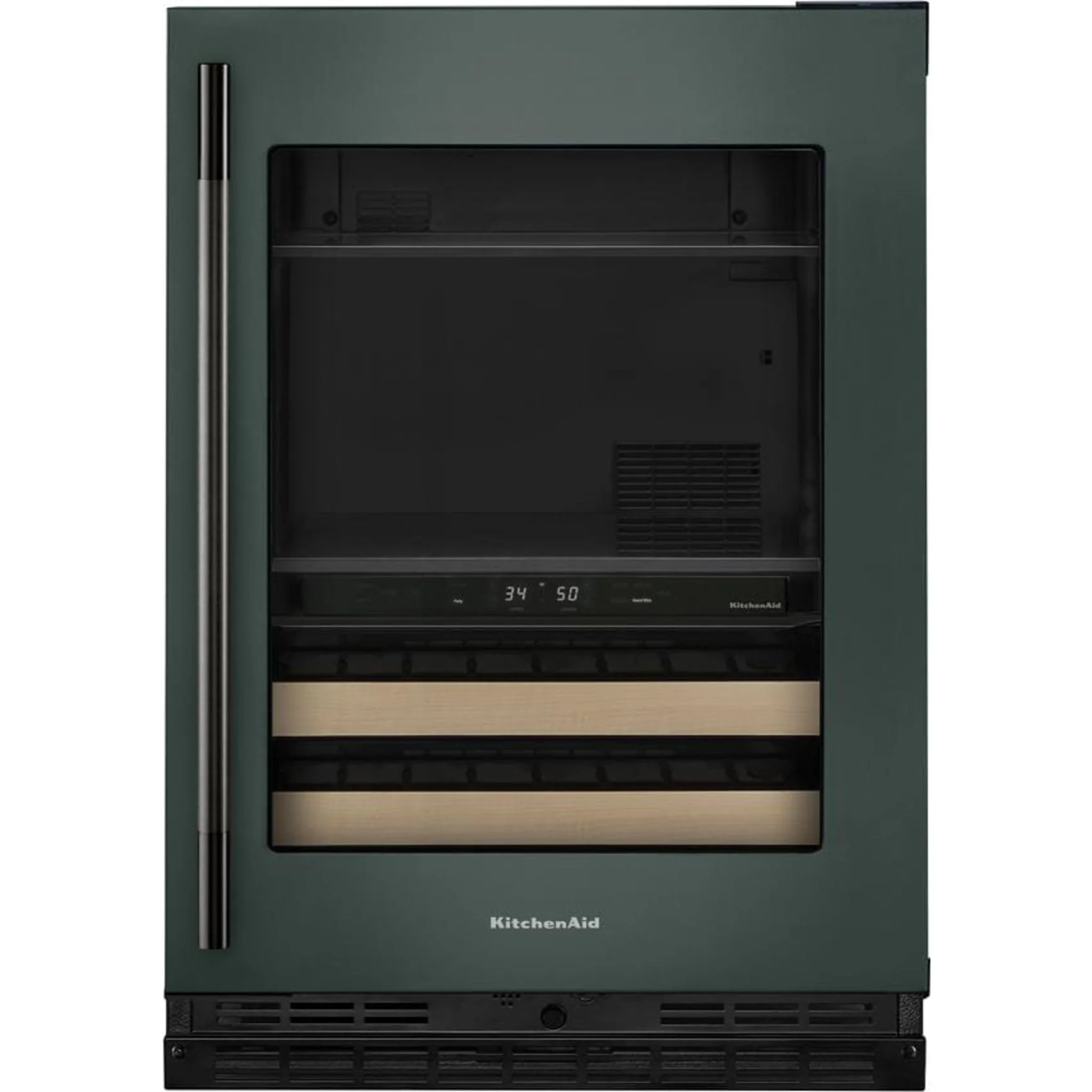 KitchenAid 24" Beverage Center with Glass Door and Wood-Front Racks - Juniper (KUBR524SJP) - Image 4