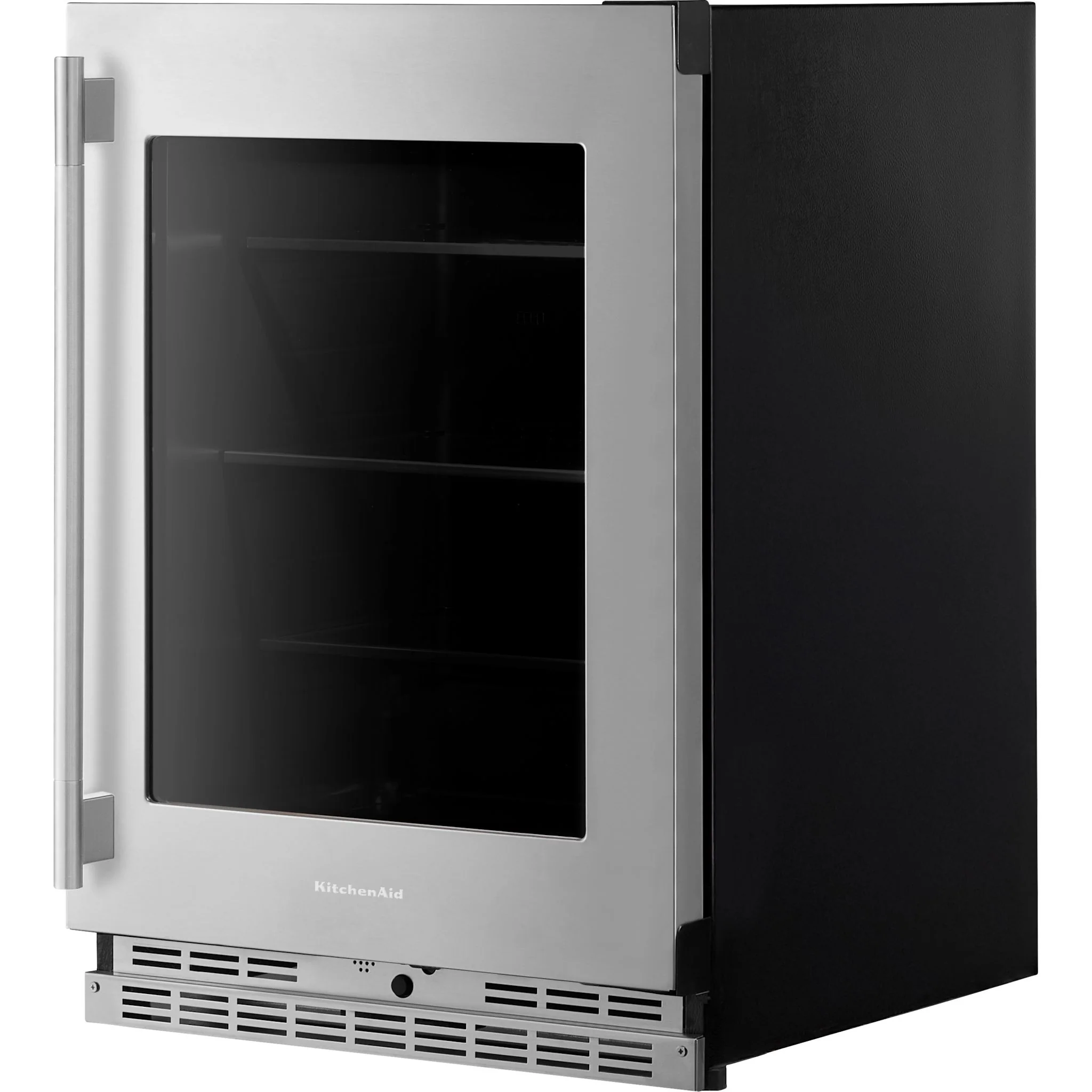 KitchenAid 24" Undercounter Refrigerator with Glass Door and Shelves with Metallic Accents - PrintShield™ Stainless Finish (KURR524SPS) - Image 6
