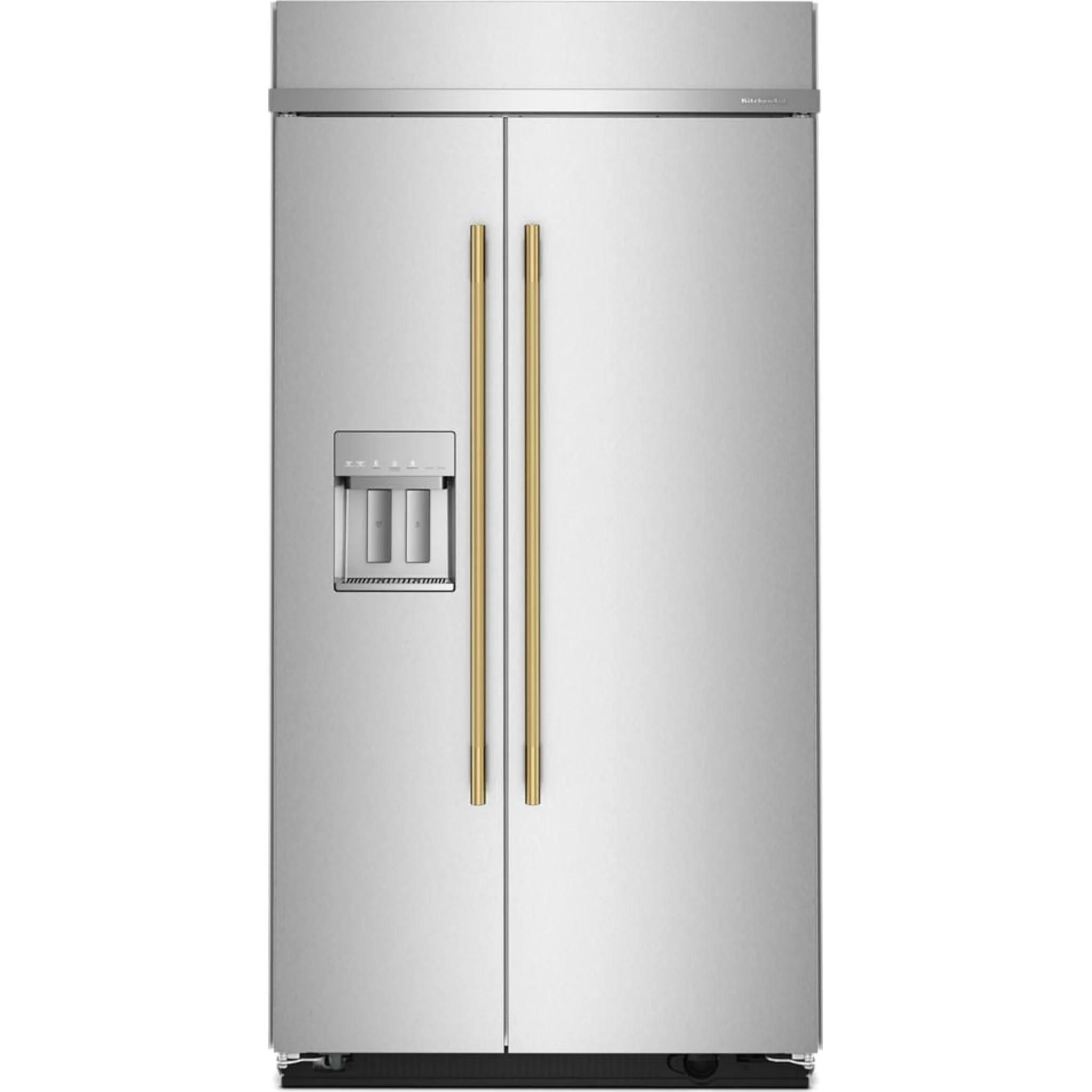 KitchenAid 25.1 Cu. Ft. 42" Built-In Side-by-Side Refrigerator features Exterior Water and Ice Dispenser with Measured Fill -Stainless Steel with PrintShield™ Finish (KBSD742SPS) - Image 13