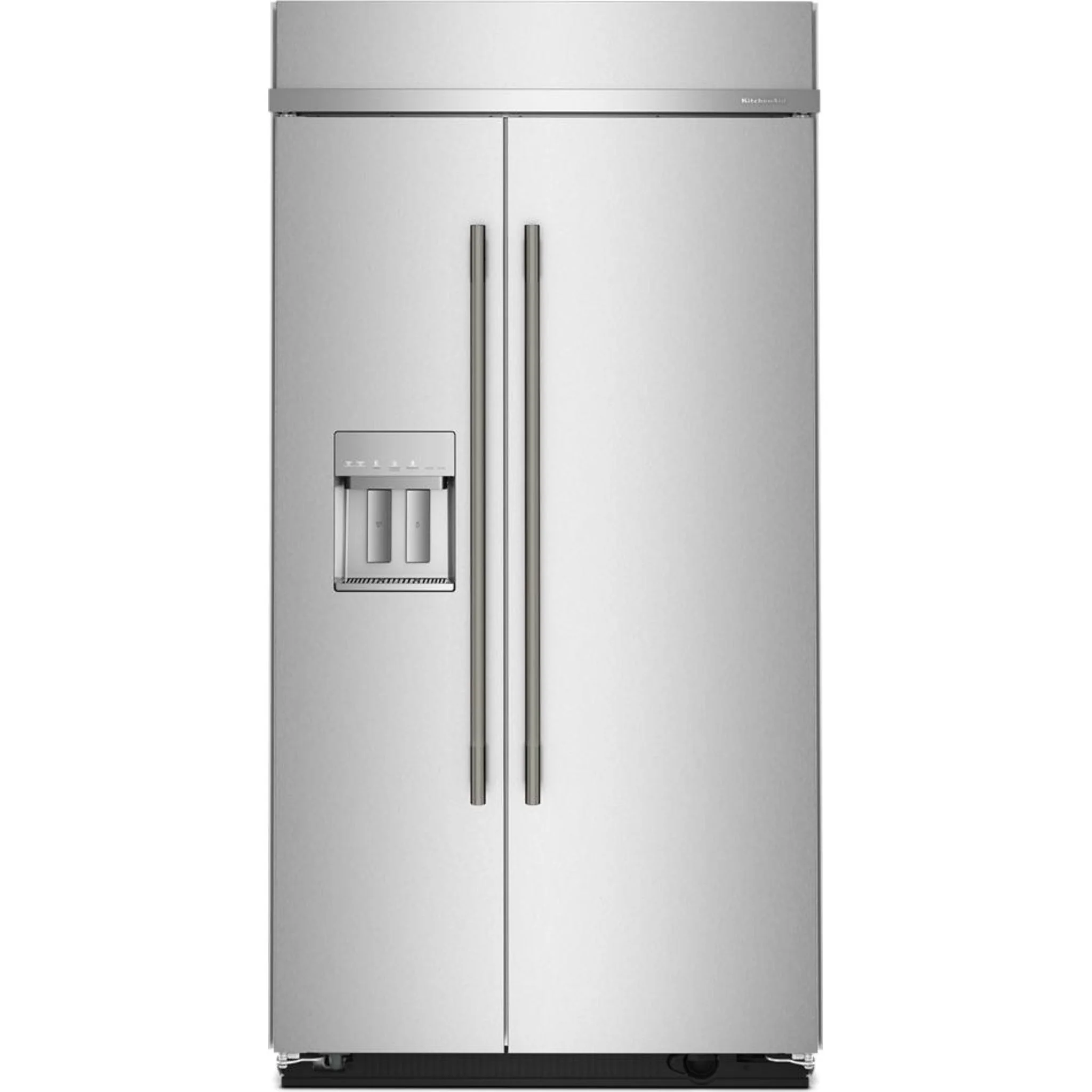 KitchenAid 25.1 Cu. Ft. 42" Built-In Side-by-Side Refrigerator features Exterior Water and Ice Dispenser with Measured Fill -Stainless Steel with PrintShield™ Finish (KBSD742SPS) - Image 16
