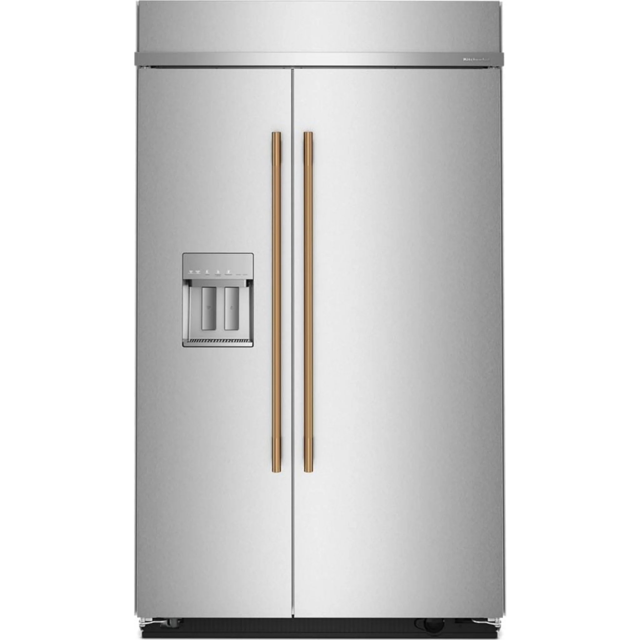 KitchenAid 25.1 Cu. Ft. 42" Built-In Side-by-Side Refrigerator features Exterior Water and Ice Dispenser with Measured Fill -Stainless Steel with PrintShield™ Finish (KBSD742SPS) - Image 17
