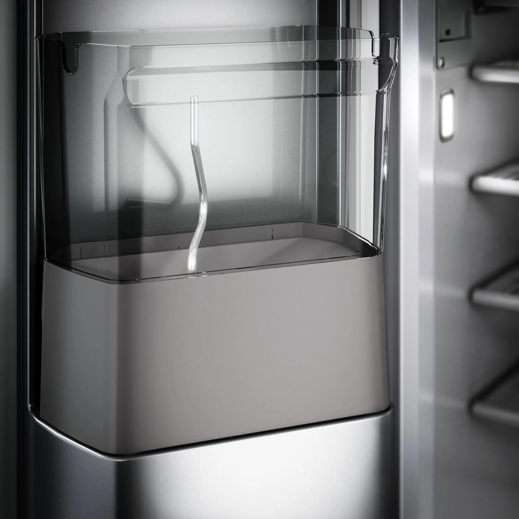KitchenAid 25.1 cu.ft. 42" Built-In Side-by-Side Refrigerator with Ice and Water Dispenser - Stainless Steel (KBSD702MSS) - Image 31