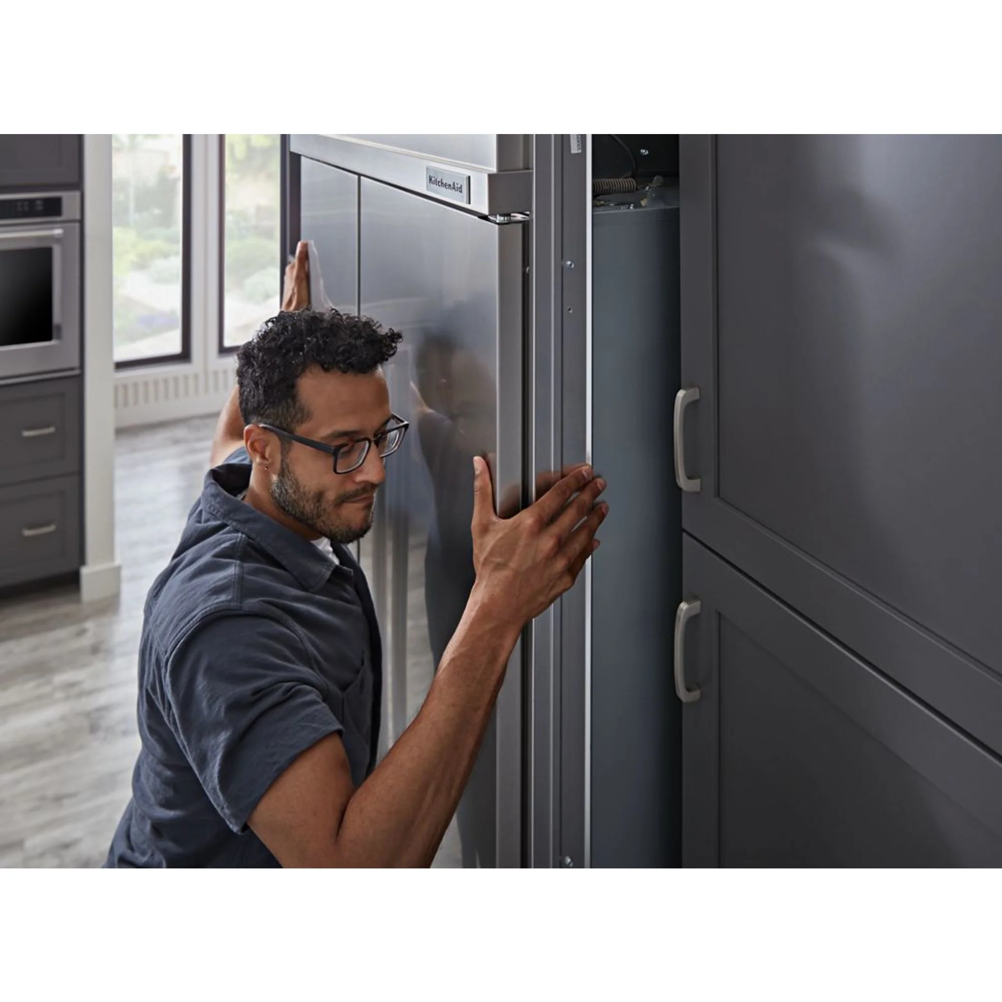 KitchenAid 25.5 Cu Ft. 42" Built-In Side-by-Side Refrigerator with Panel-Ready Doors - Panel Ready (KBSN702MPA) - Image 26