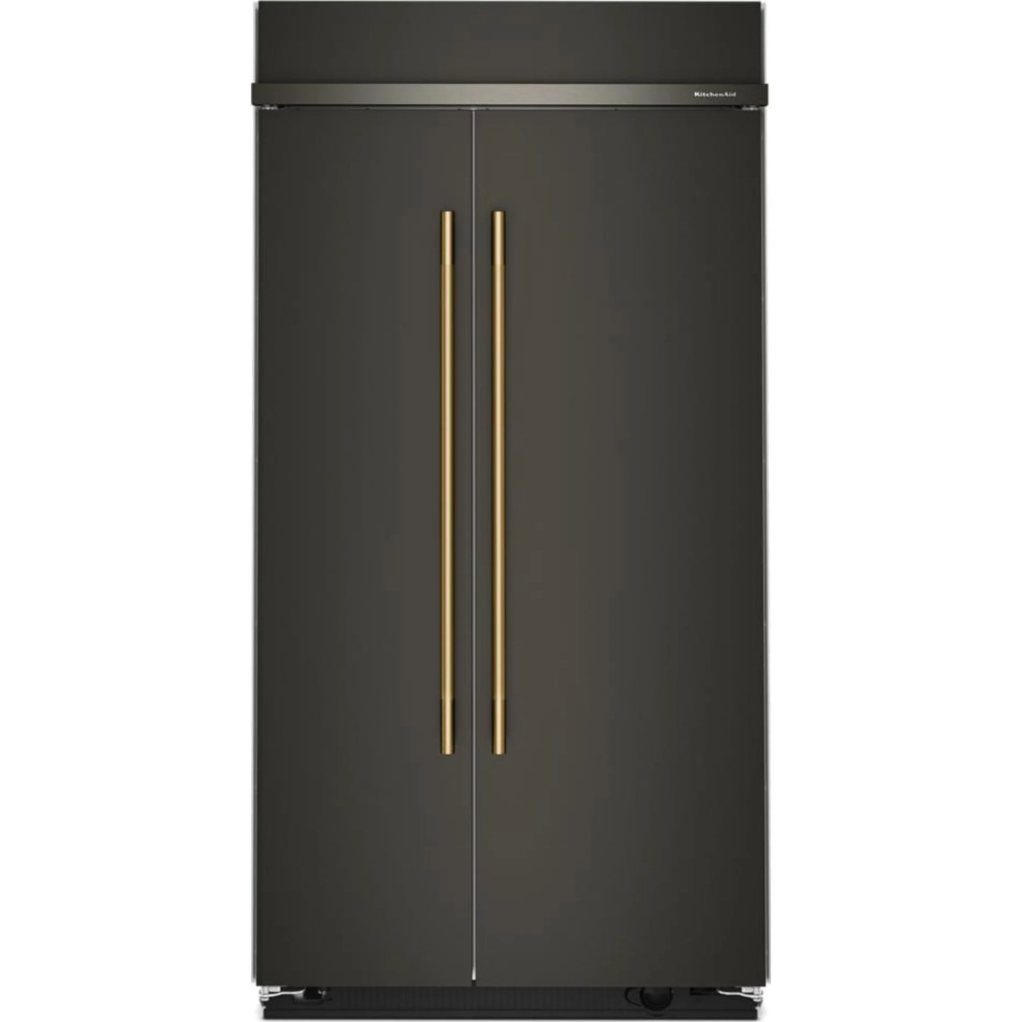 KitchenAid 25.5 Cu. Ft. 42" Built-In Side-by-Side Refrigerator with Platinum Interior - Black Ore (KBSN742SBE) - Image 13