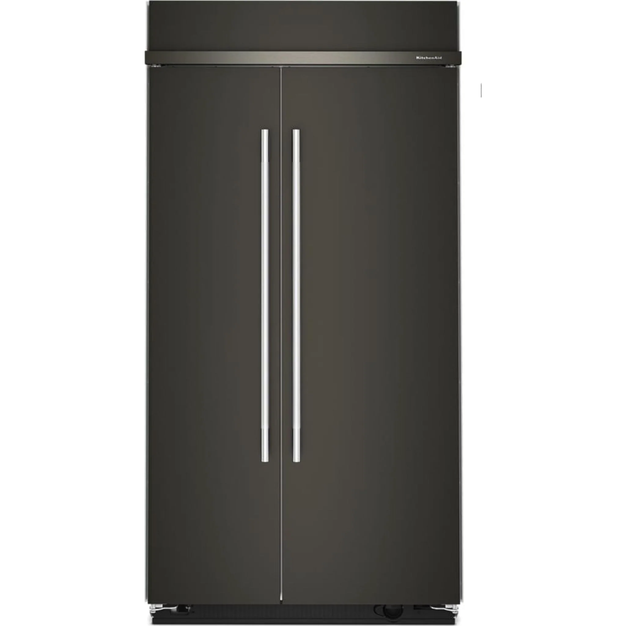 KitchenAid 25.5 Cu. Ft. 42" Built-In Side-by-Side Refrigerator with Platinum Interior - Black Ore (KBSN742SBE) - Image 19