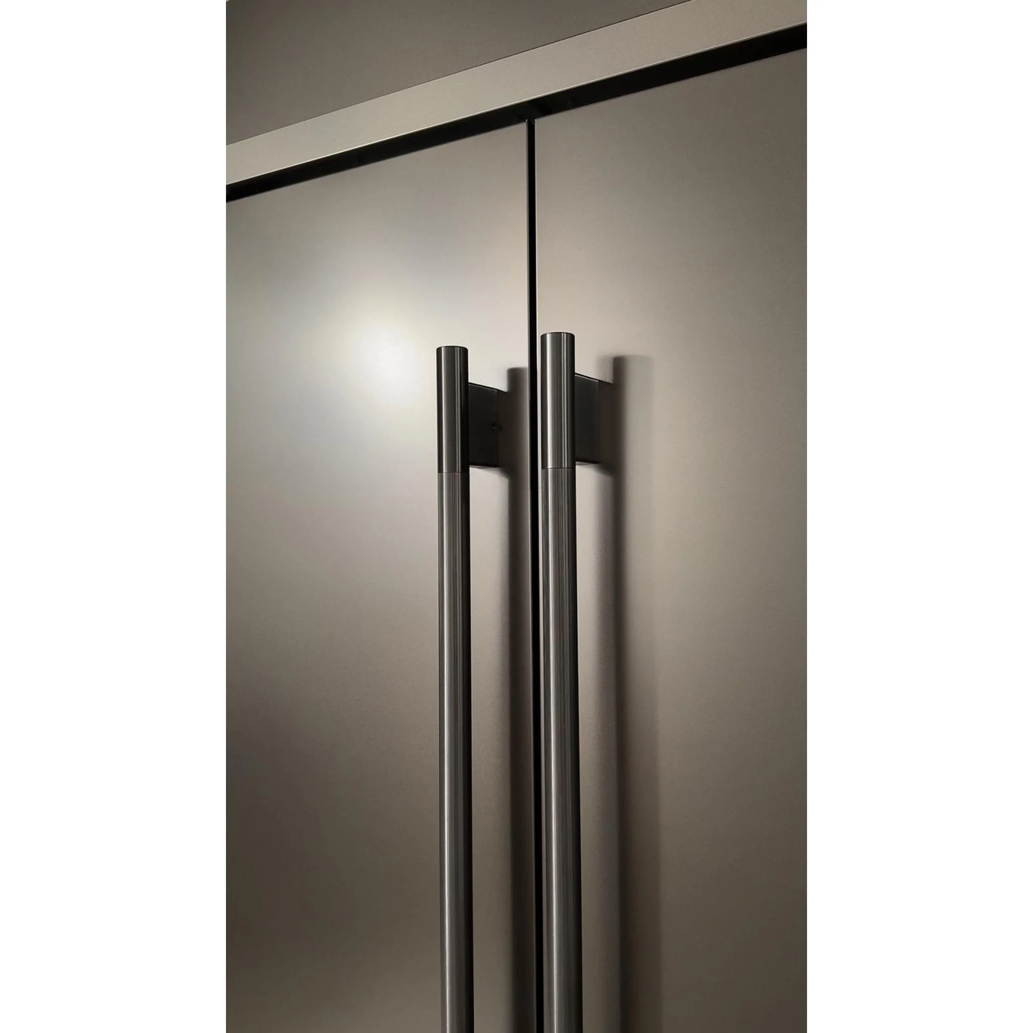 KitchenAid 25.5 Cu. Ft. 42" Built-In Side-by-Side Refrigerator with Platinum Interior - Black Ore (KBSN742SBE) - Image 2