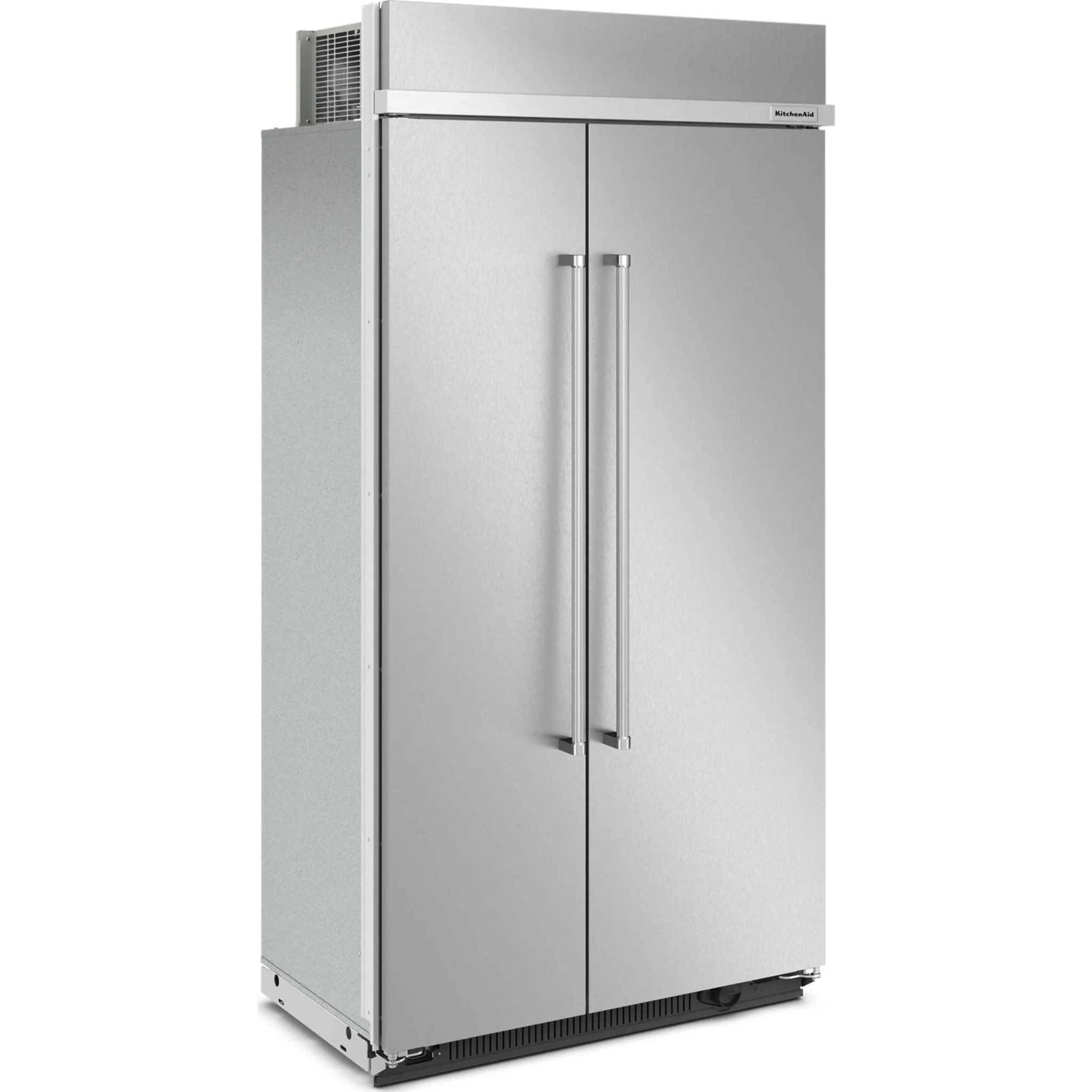 KitchenAid 25.5 Cu Ft. 42" Built-In Side-by-Side Refrigerator with PrintShield Finish - Stainless Steel with PrintShield™ Finish (KBSN702MPS) - Image 9