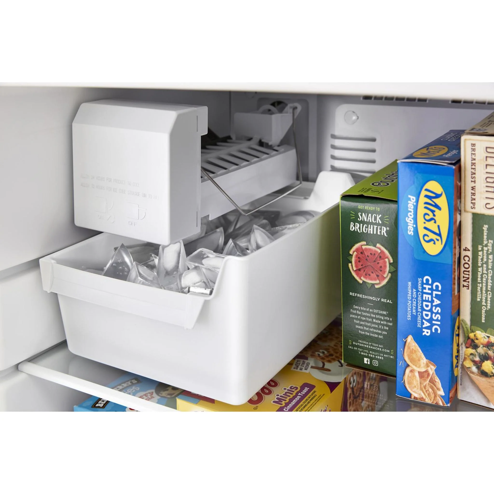 Whirlpool 28-inch Wide Top-Freezer Refrigerator - 16.6 Cu. Ft. -Stainless Steel Finish (WRTX5328PM) - Image 9