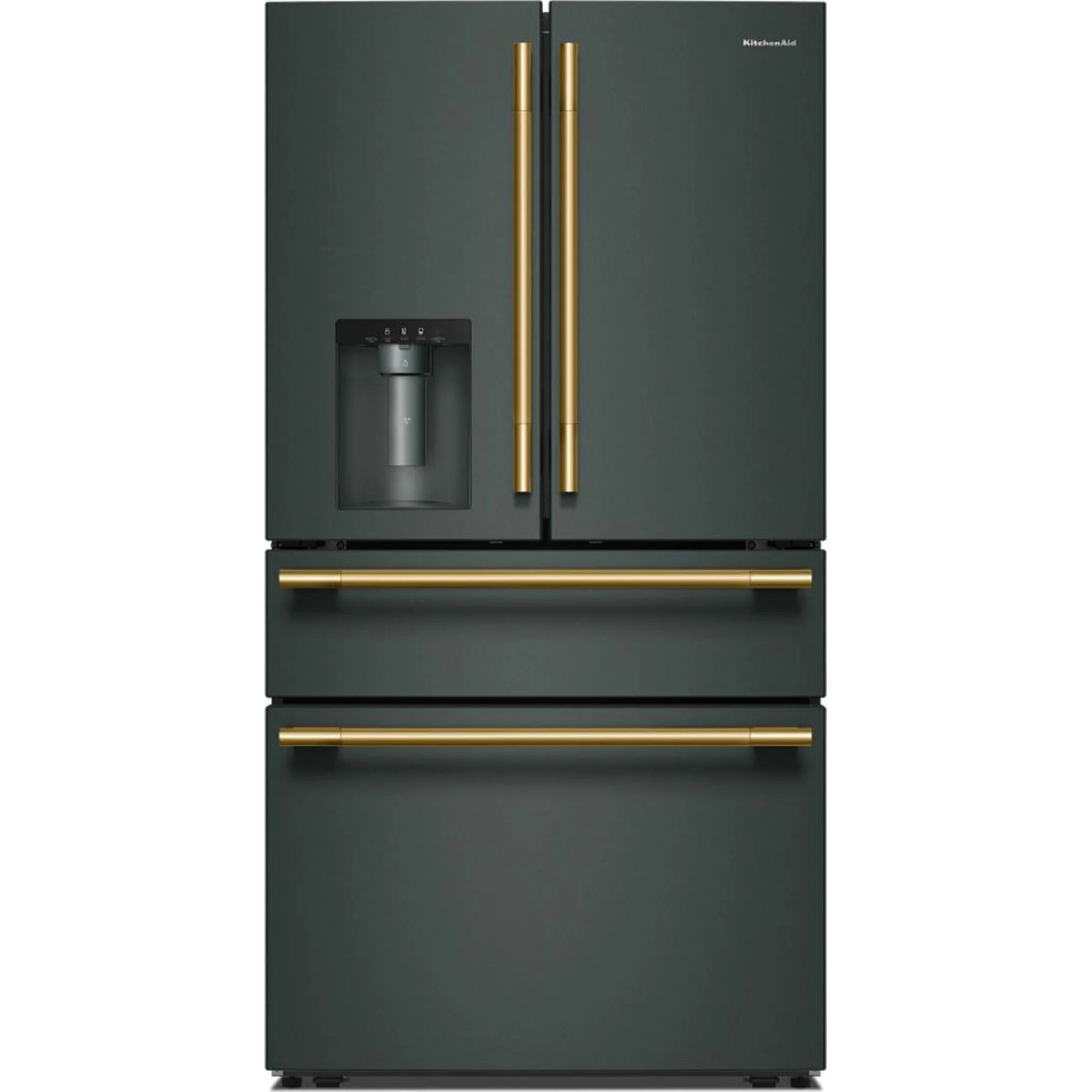 KitchenAid 29 cu. ft. French Door Refrigerator with Exterior Water and Ice and FreshChillFull-Width Refrigerated Drawer - Juniper (KRMF436SJP) - Image 11