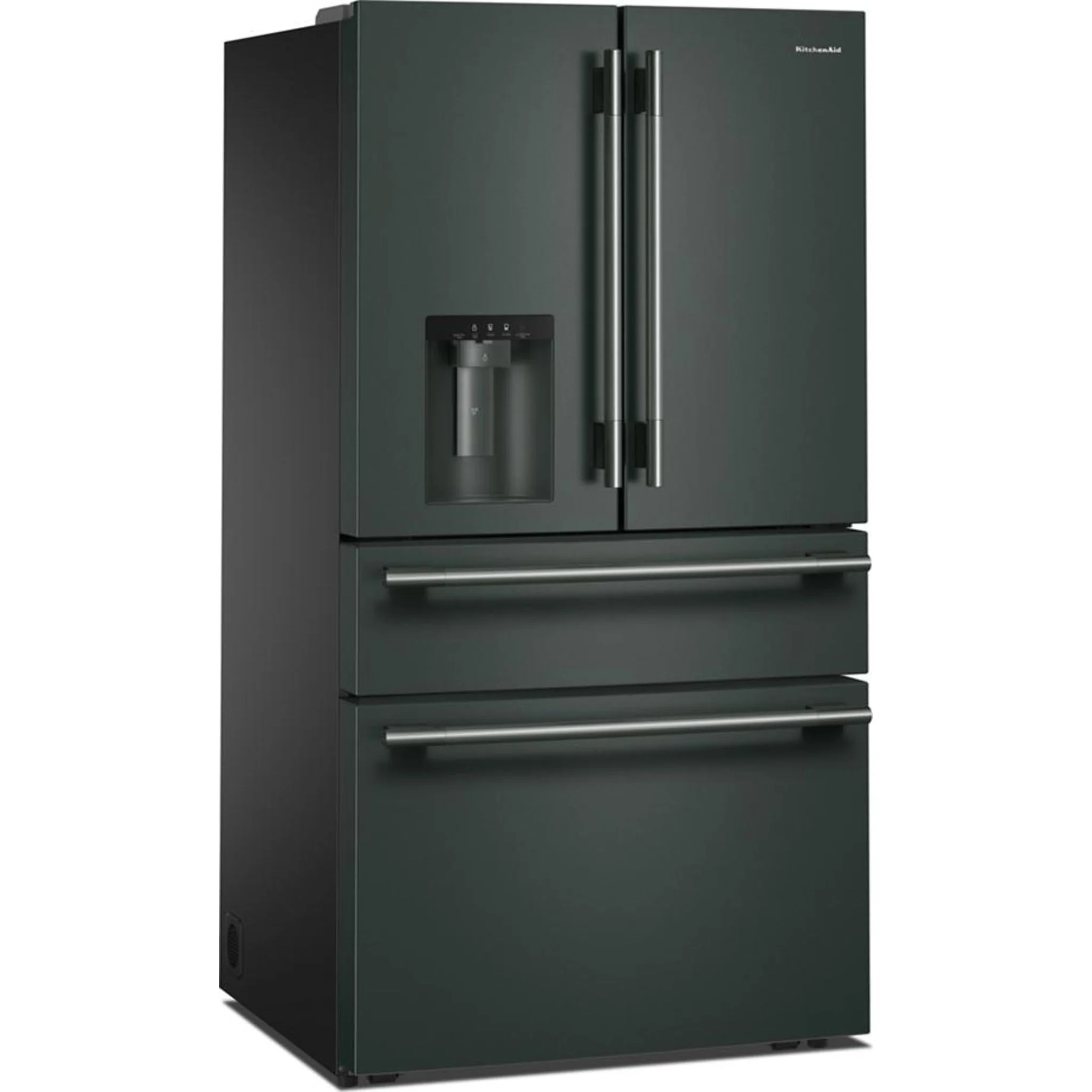 KitchenAid 29 cu. ft. French Door Refrigerator with Exterior Water and Ice and FreshChillFull-Width Refrigerated Drawer - Juniper (KRMF436SJP) - Image 7