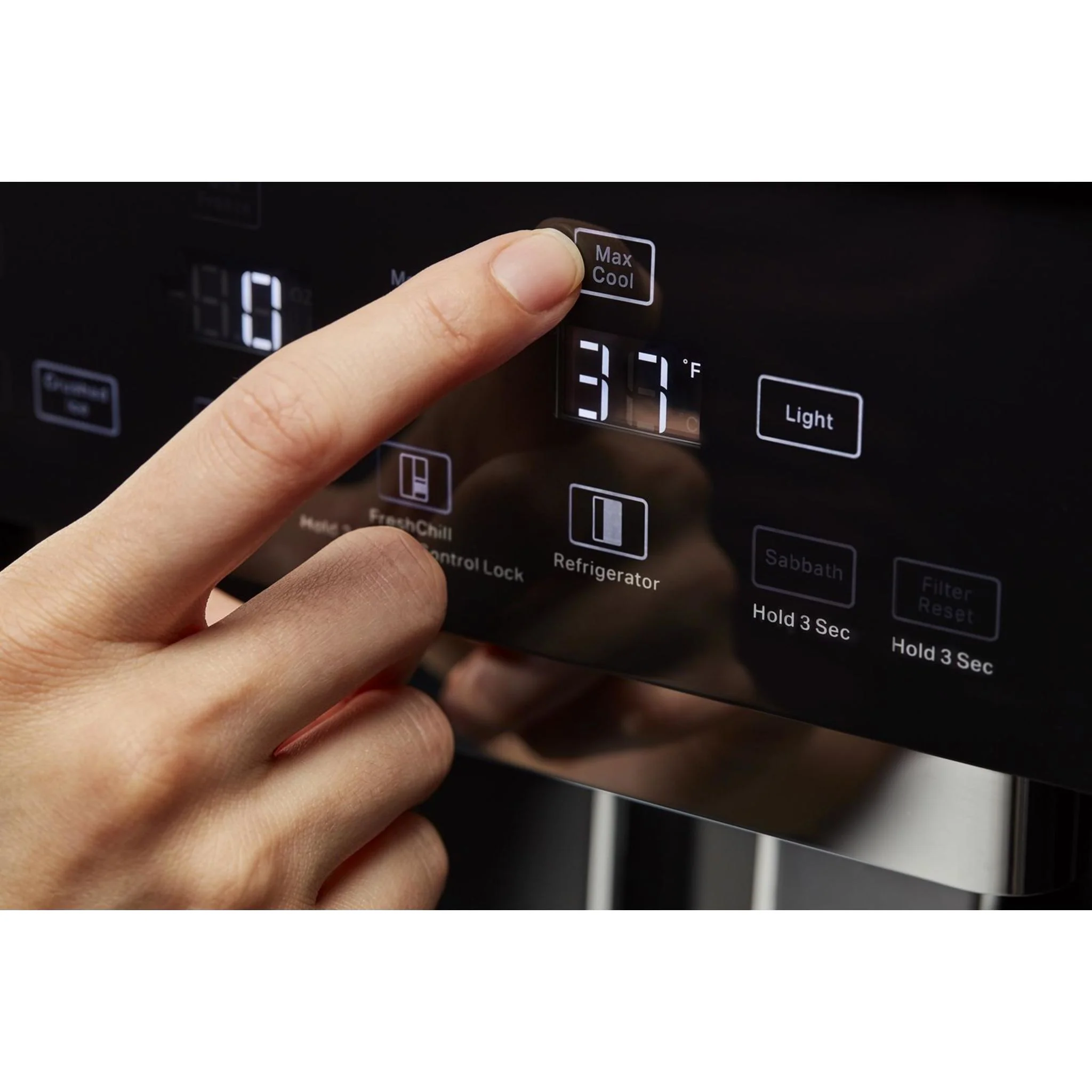 KitchenAid 30 cu.ft. 48"" Built-In Side-by-Side Refrigerator with Panel-Ready Doors - Panel Ready (KBSN708MPA) - Image 10