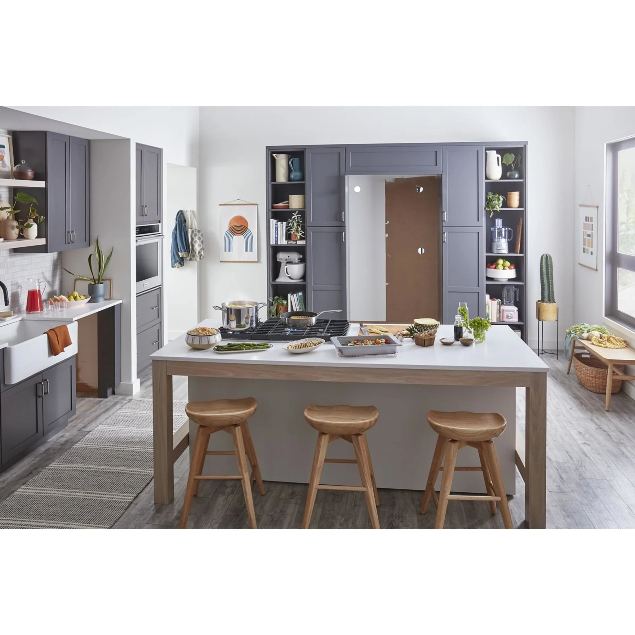 KitchenAid 30 cu.ft. 48"" Built-In Side-by-Side Refrigerator with Panel-Ready Doors - Panel Ready (KBSN708MPA) - Image 7