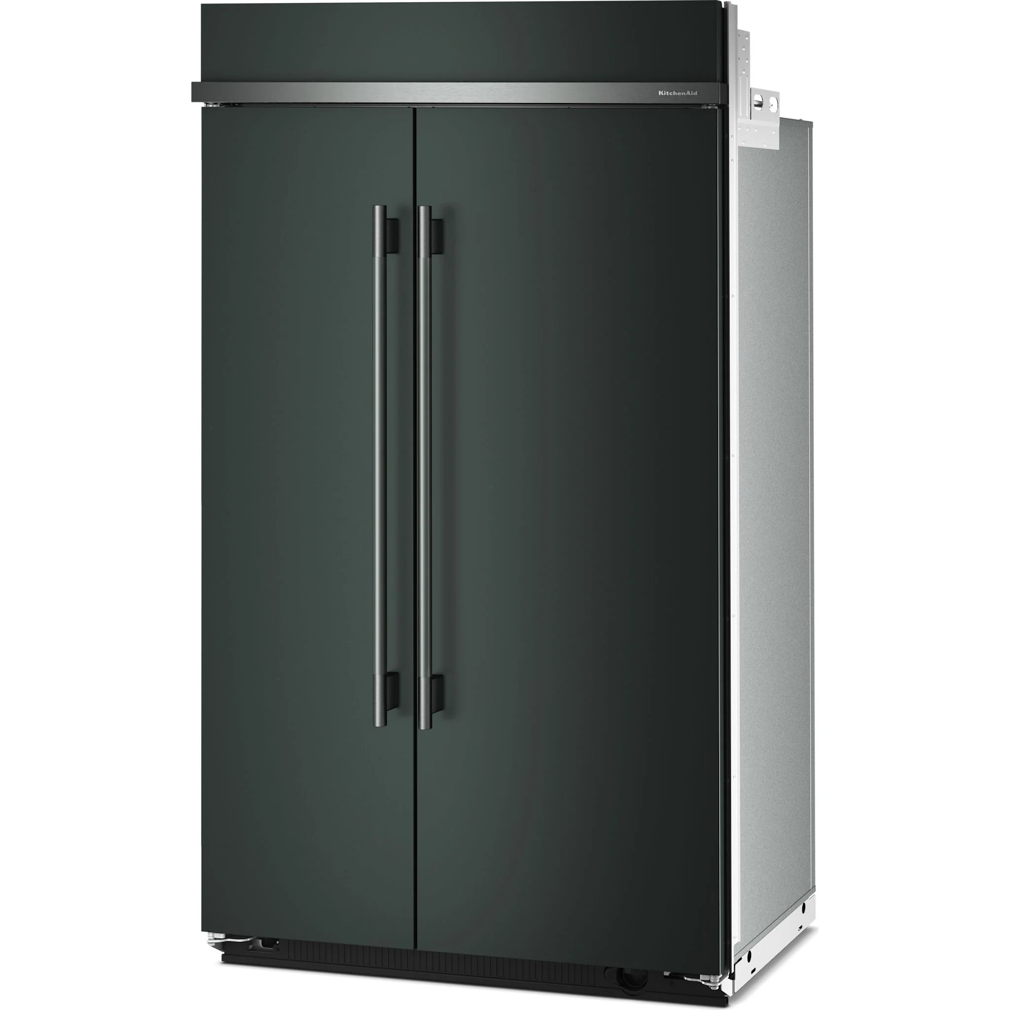 KitchenAid 30 Cu. Ft. 48" Built-In Side-by-Side Refrigerator with Platinum Interior - Juniper (KBSN748SJP) - Image 3