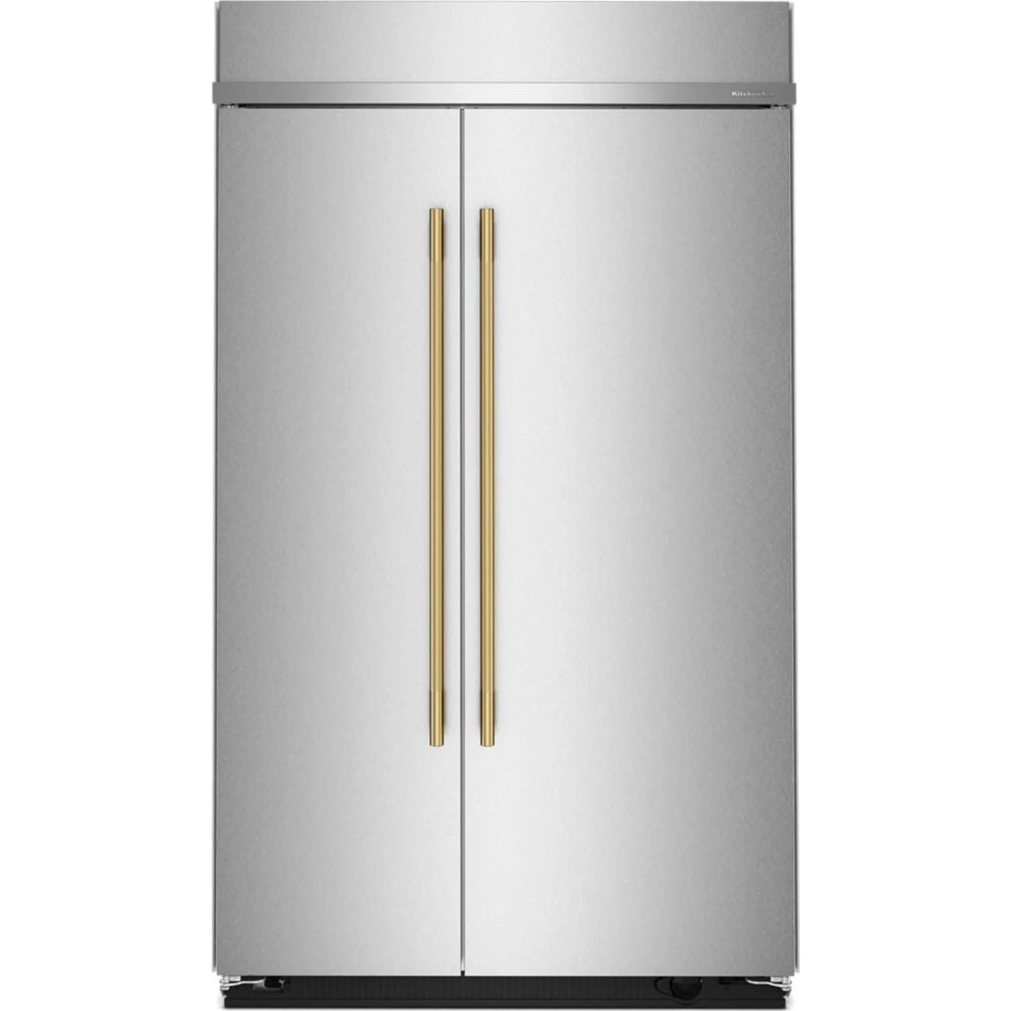 KitchenAid 30 Cu. Ft. 48" Built-In Side-by-Side Refrigerator with Platinum Interior - Stainless Steel with PrintShield™ Finish (KBSN748SPS) - Image 7