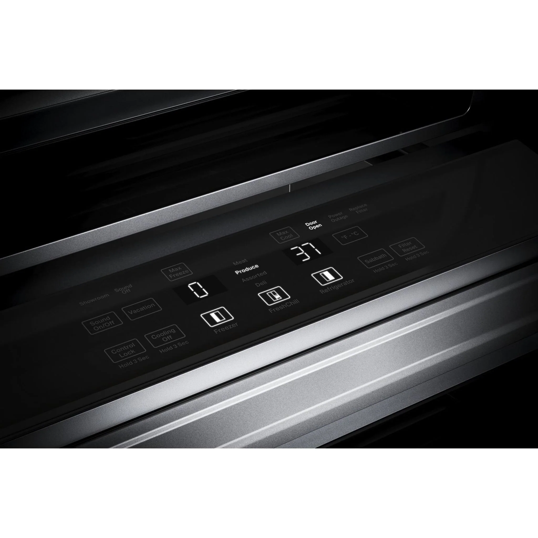 KitchenAid 30 cu.ft. 48" Built-In Side-by-Side Refrigerator with PrintShield Finish - Black Stainless Steel with PrintShield™ Finish (KBSN708MBS) - Image 14