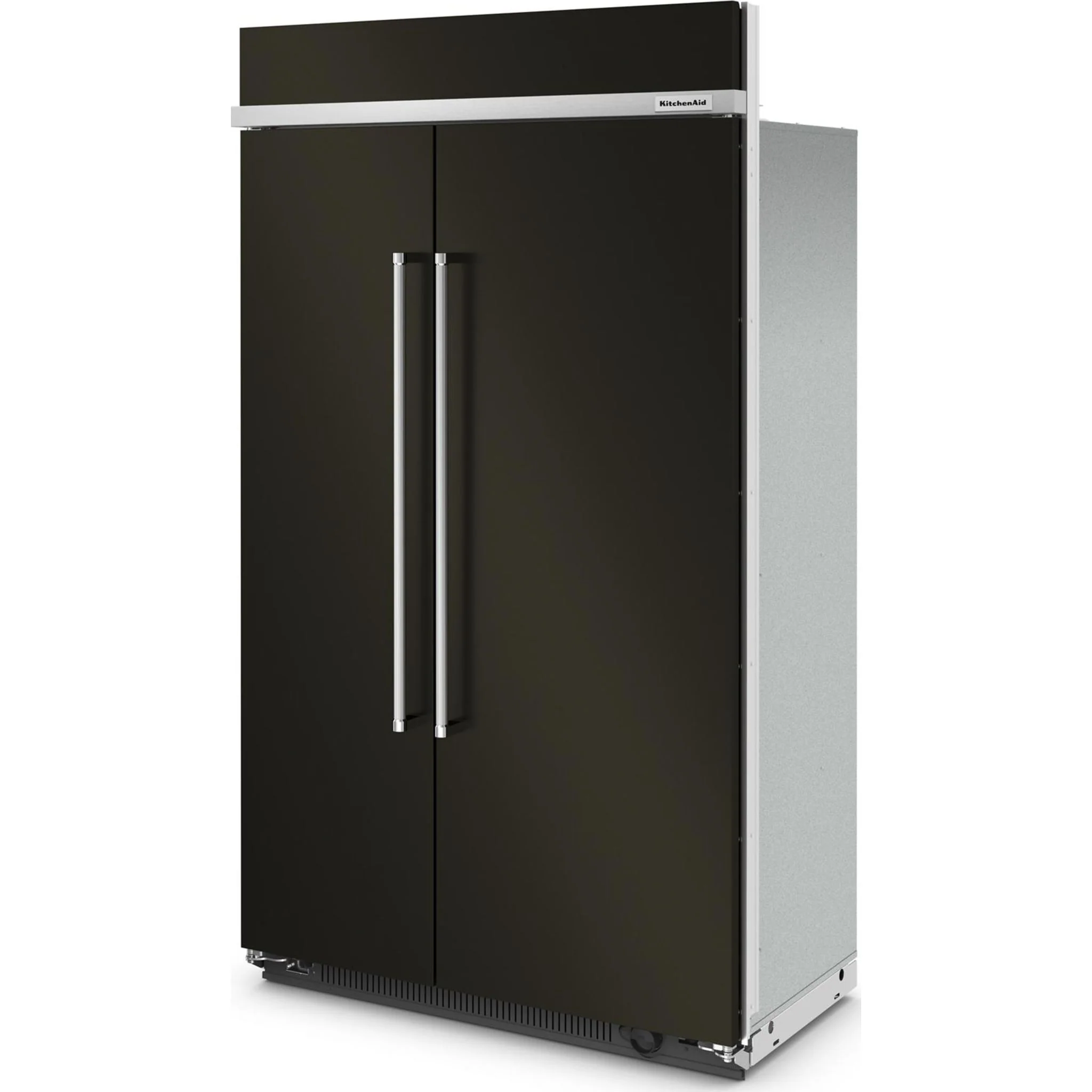 KitchenAid 30 cu.ft. 48" Built-In Side-by-Side Refrigerator with PrintShield Finish - Black Stainless Steel with PrintShield™ Finish (KBSN708MBS) - Image 16