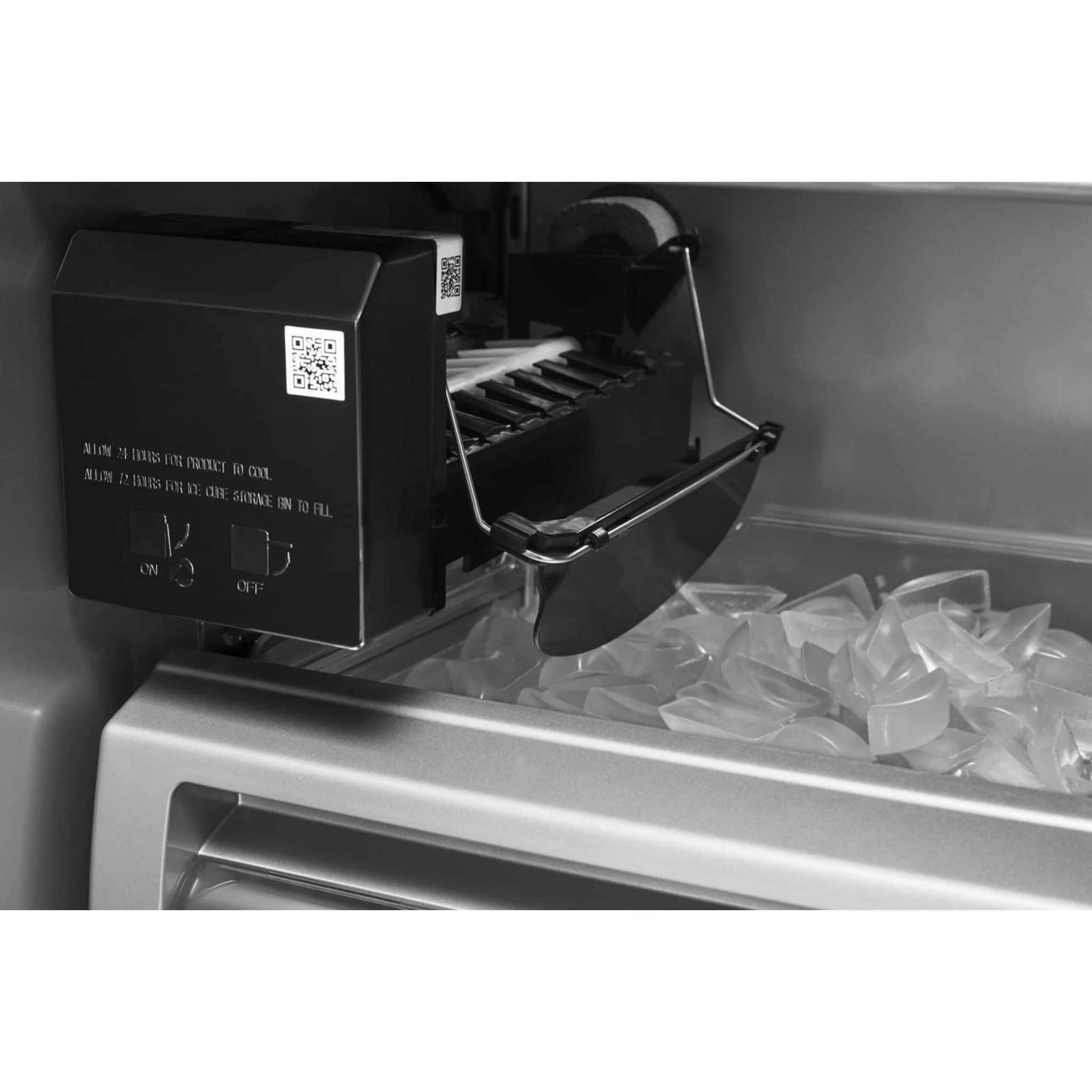 KitchenAid 30 cu.ft. 48" Built-In Side-by-Side Refrigerator with PrintShield Finish - Black Stainless Steel with PrintShield™ Finish (KBSN708MBS) - Image 31