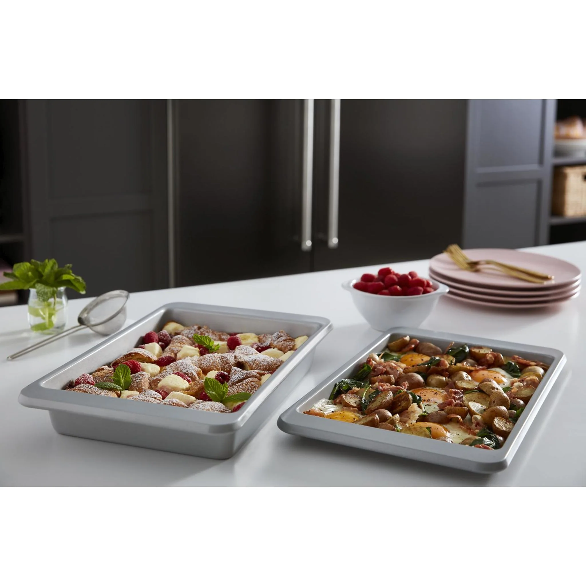 KitchenAid 30 cu.ft. 48" Built-In Side-by-Side Refrigerator with PrintShield Finish - Black Stainless Steel with PrintShield™ Finish (KBSN708MBS) - Image 42