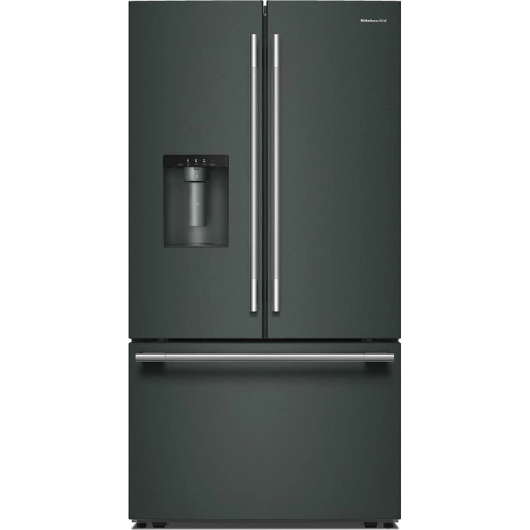 KitchenAid 30 cu. ft. French Door Refrigerator with Exterior Water and Ice - Juniper (KRFF436SJP) - Image 10