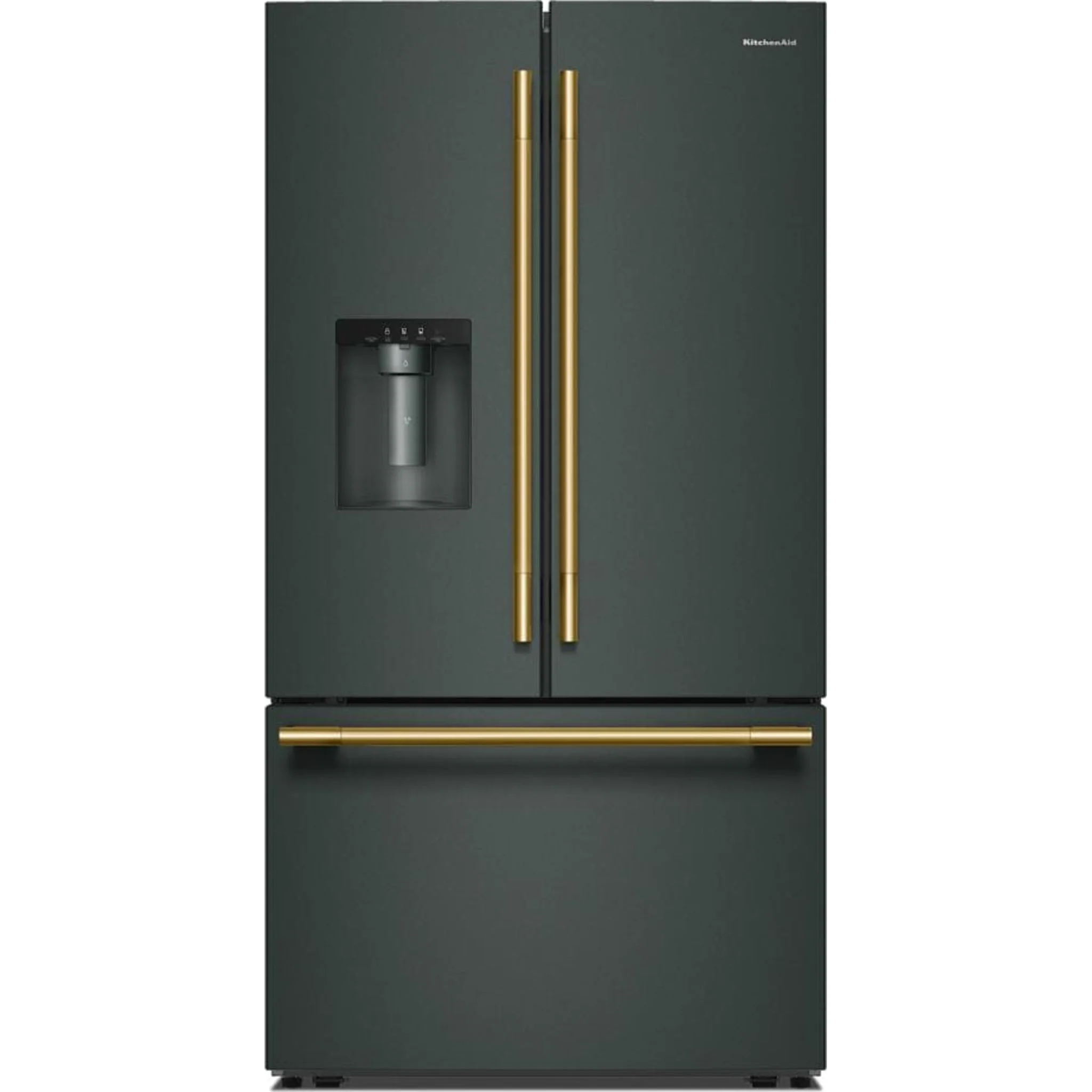 KitchenAid 30 cu. ft. French Door Refrigerator with Exterior Water and Ice - Juniper (KRFF436SJP) - Image 9
