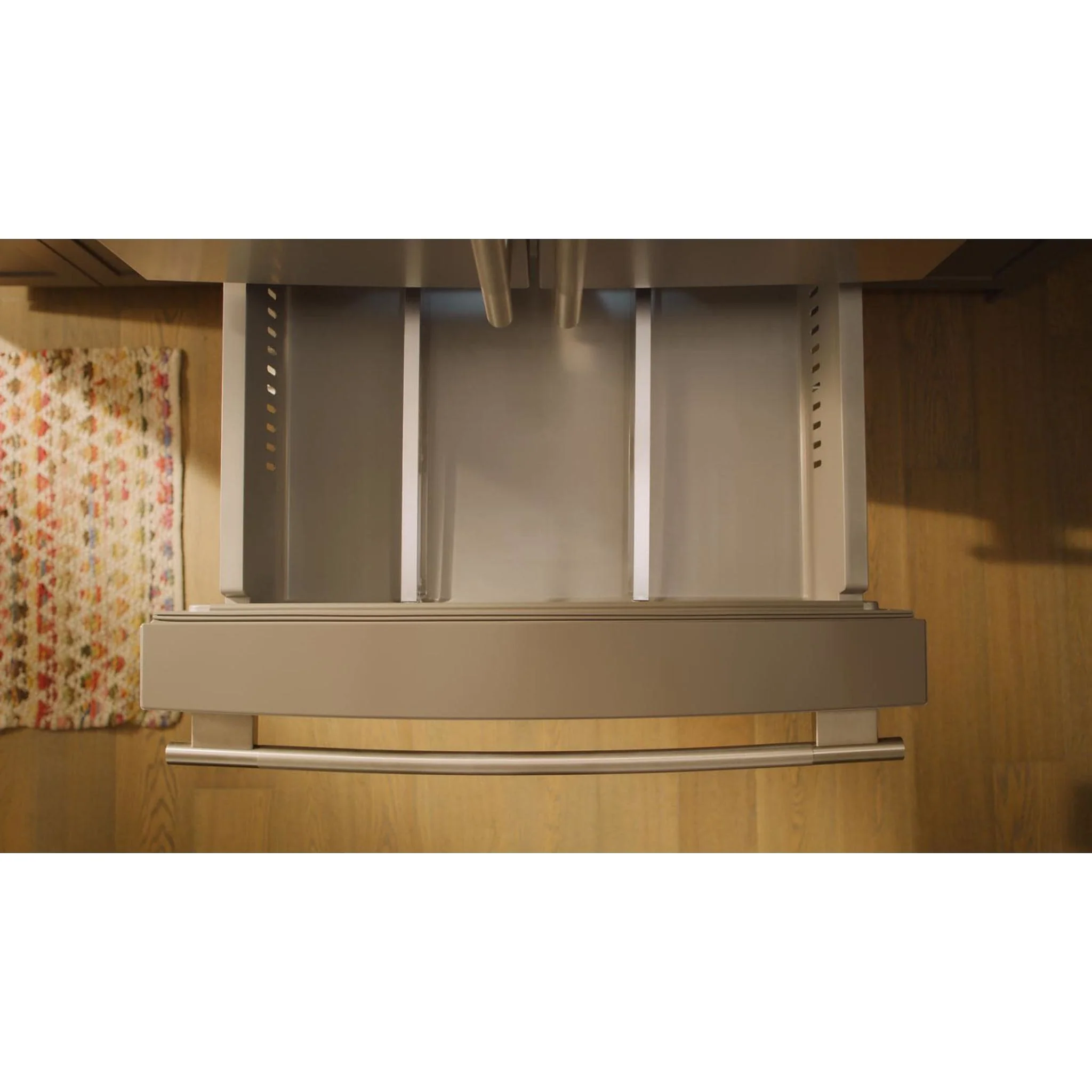 KitchenAid 30 cu. ft. French Door Refrigerator with Interior Water and Ice and FreshChillFull-Width Refrigerated Drawer - PrintShield Stainless (KRMF336SPS) - Image 13