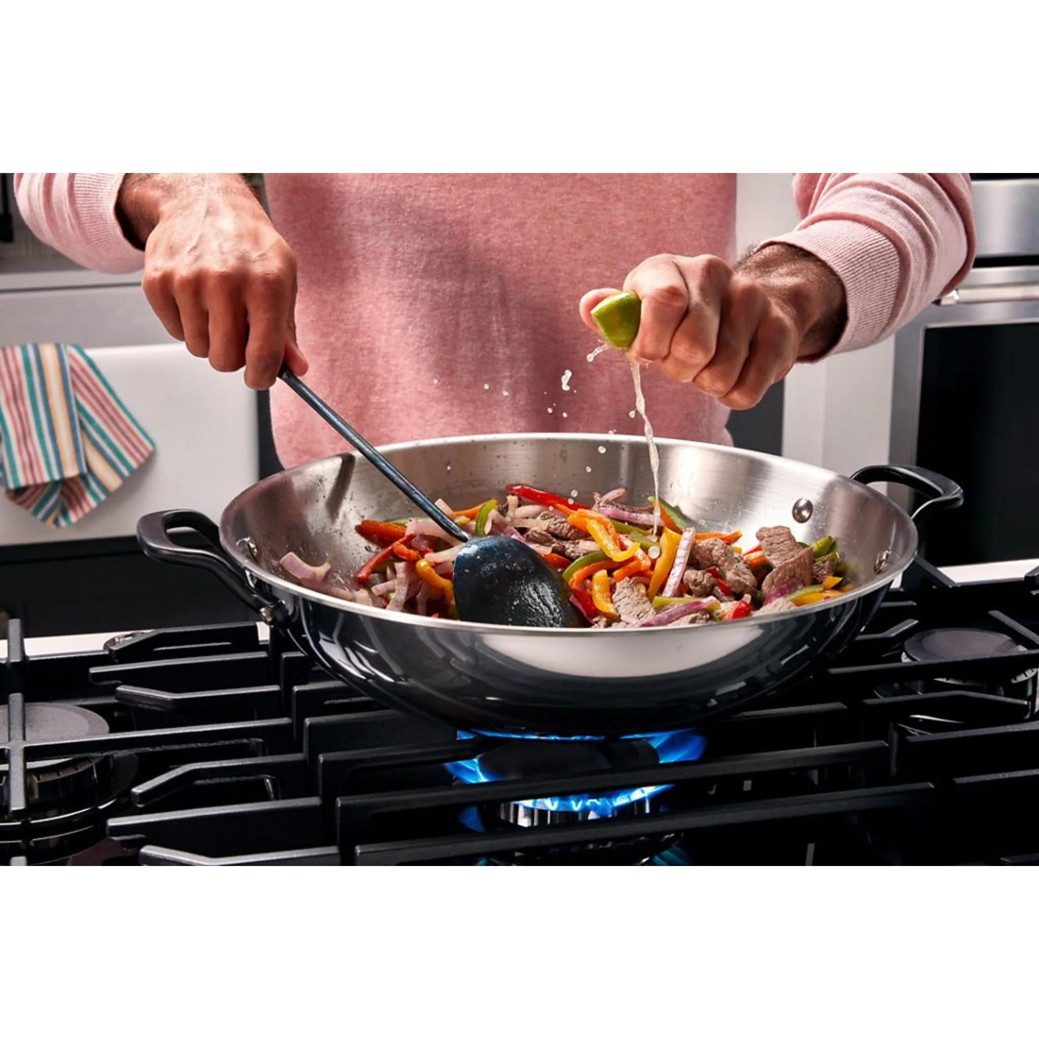 KitchenAid 30" Gas-on-Glass Cooktop -Black (KCGG530PBL) - Image 5