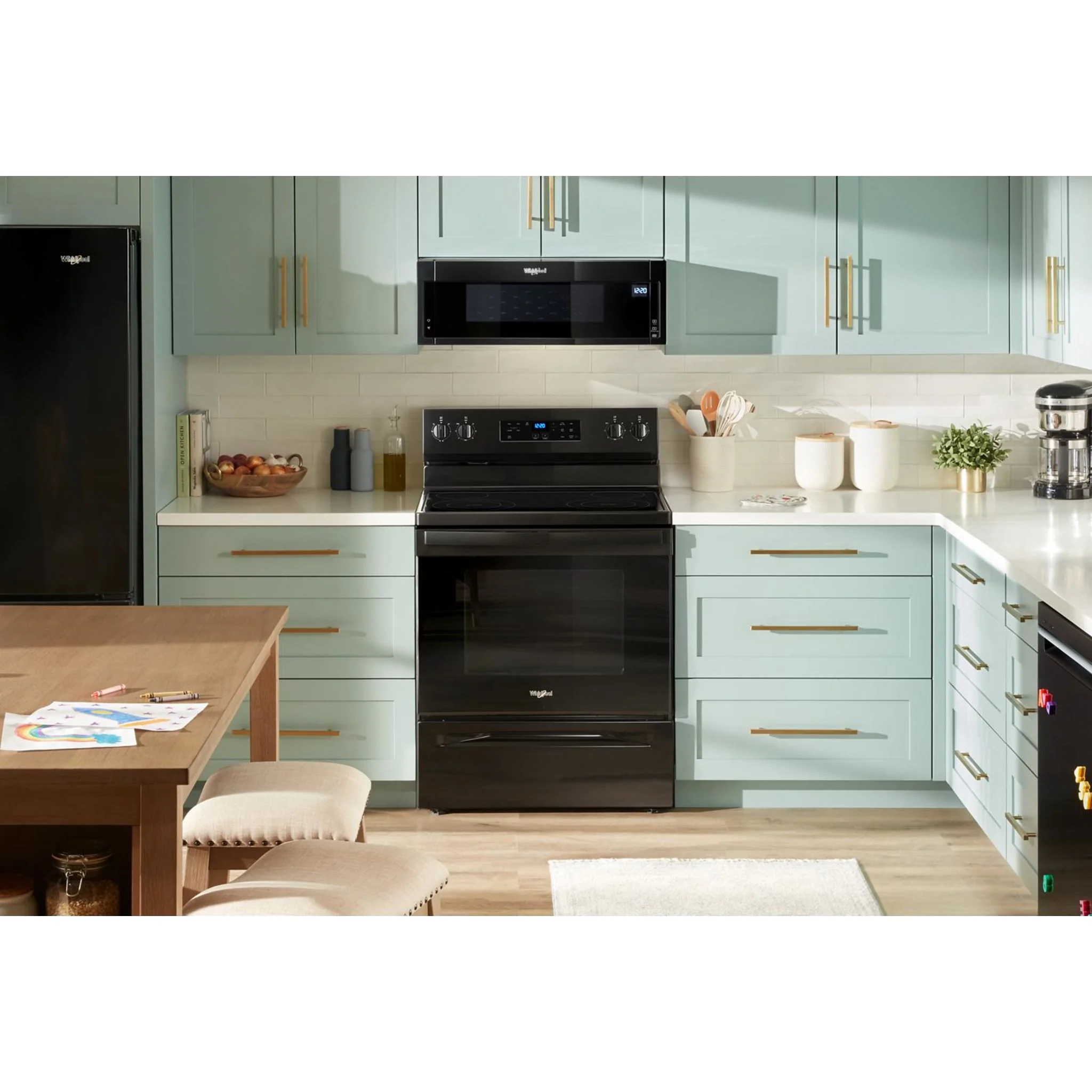 Whirlpool 30-inch Electric Range with 4 Elements -Black (YWFES3530RB) - Image 14