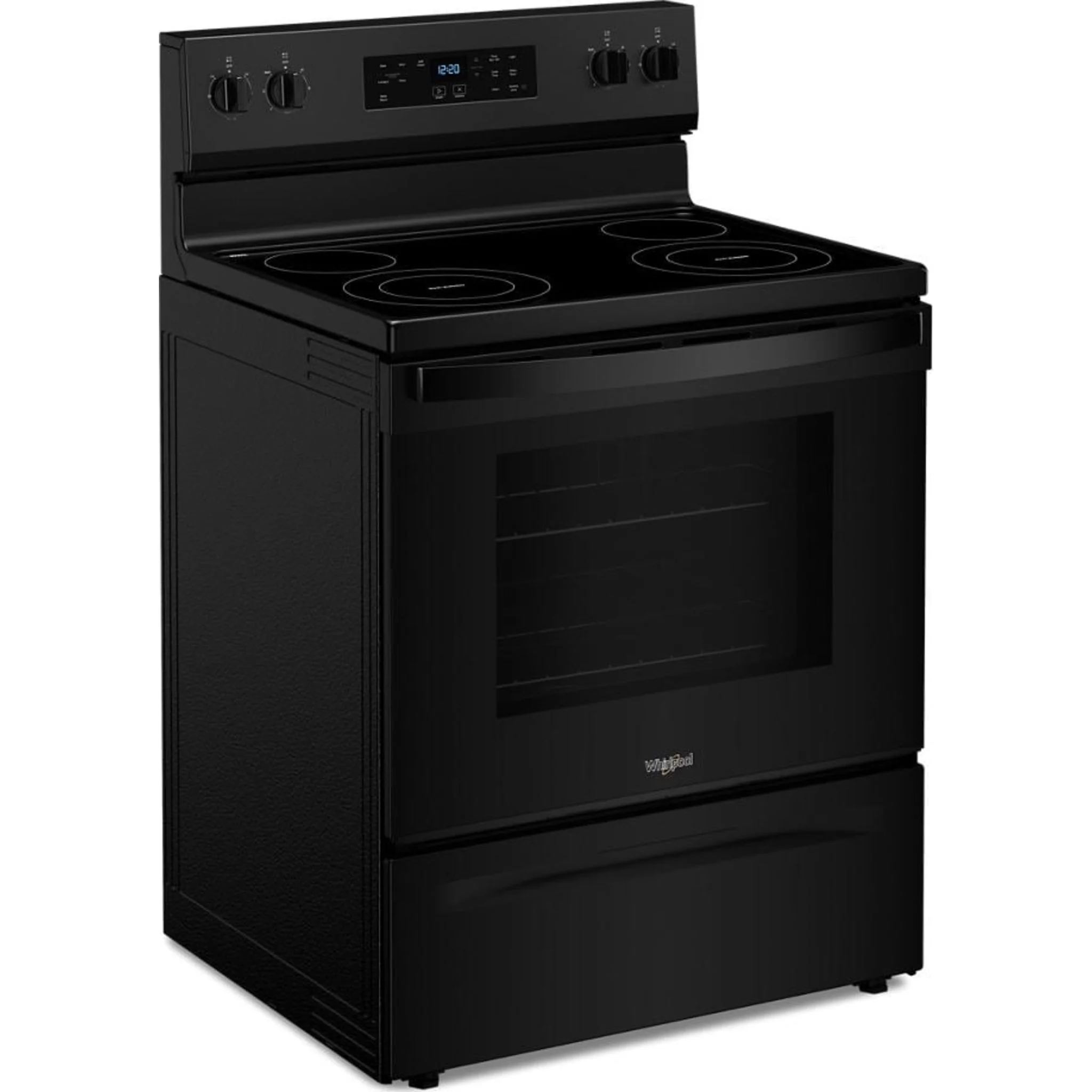 Whirlpool 30-inch Electric Range with 4 Elements -Black (YWFES3530RB) - Image 19