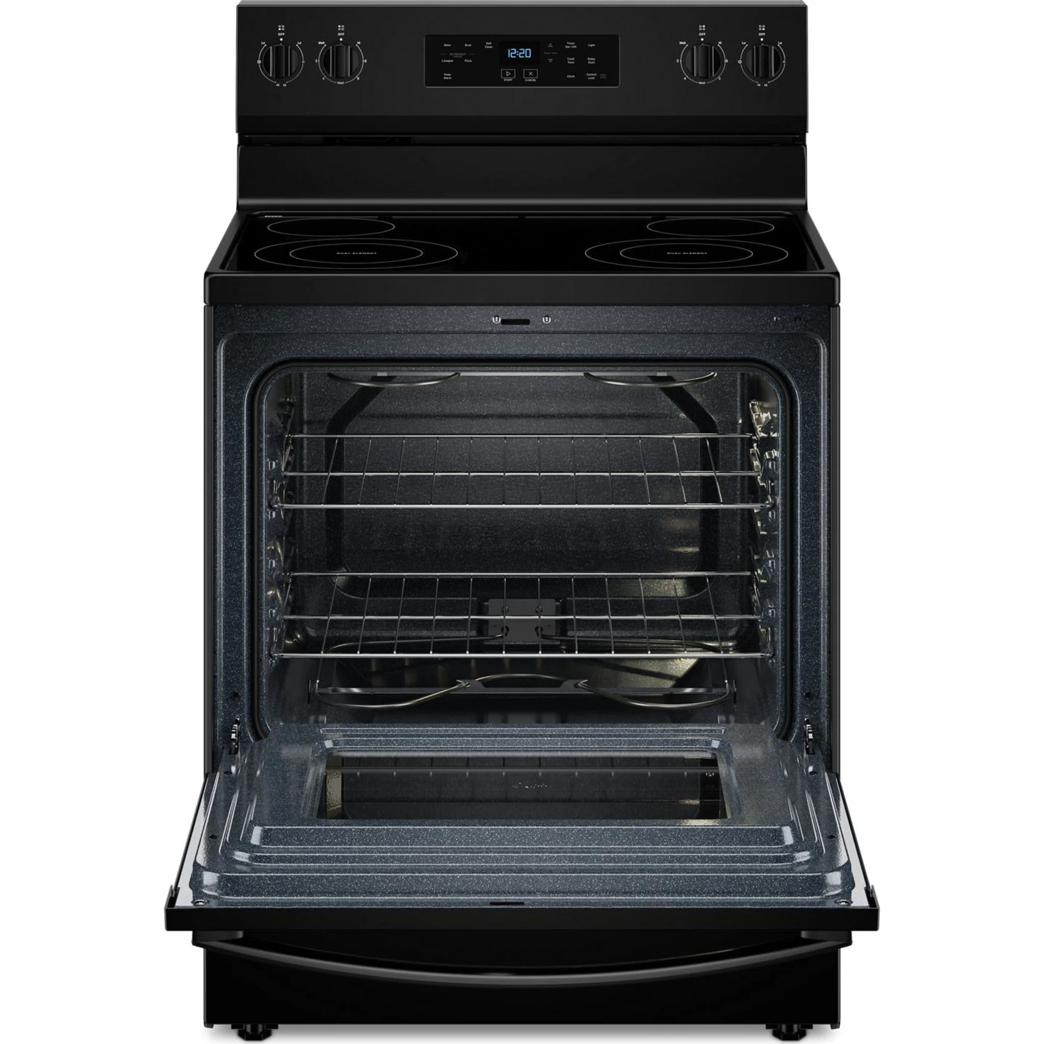 Whirlpool 30-inch Electric Range with 4 Elements -Black (YWFES3530RB) - Image 3