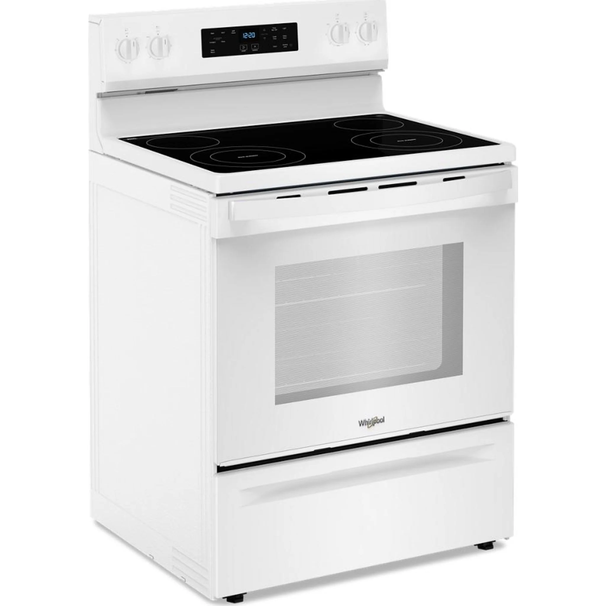 Whirlpool 30-inch Electric Range with 4 Elements -White (YWFES3530RW) - Image 2