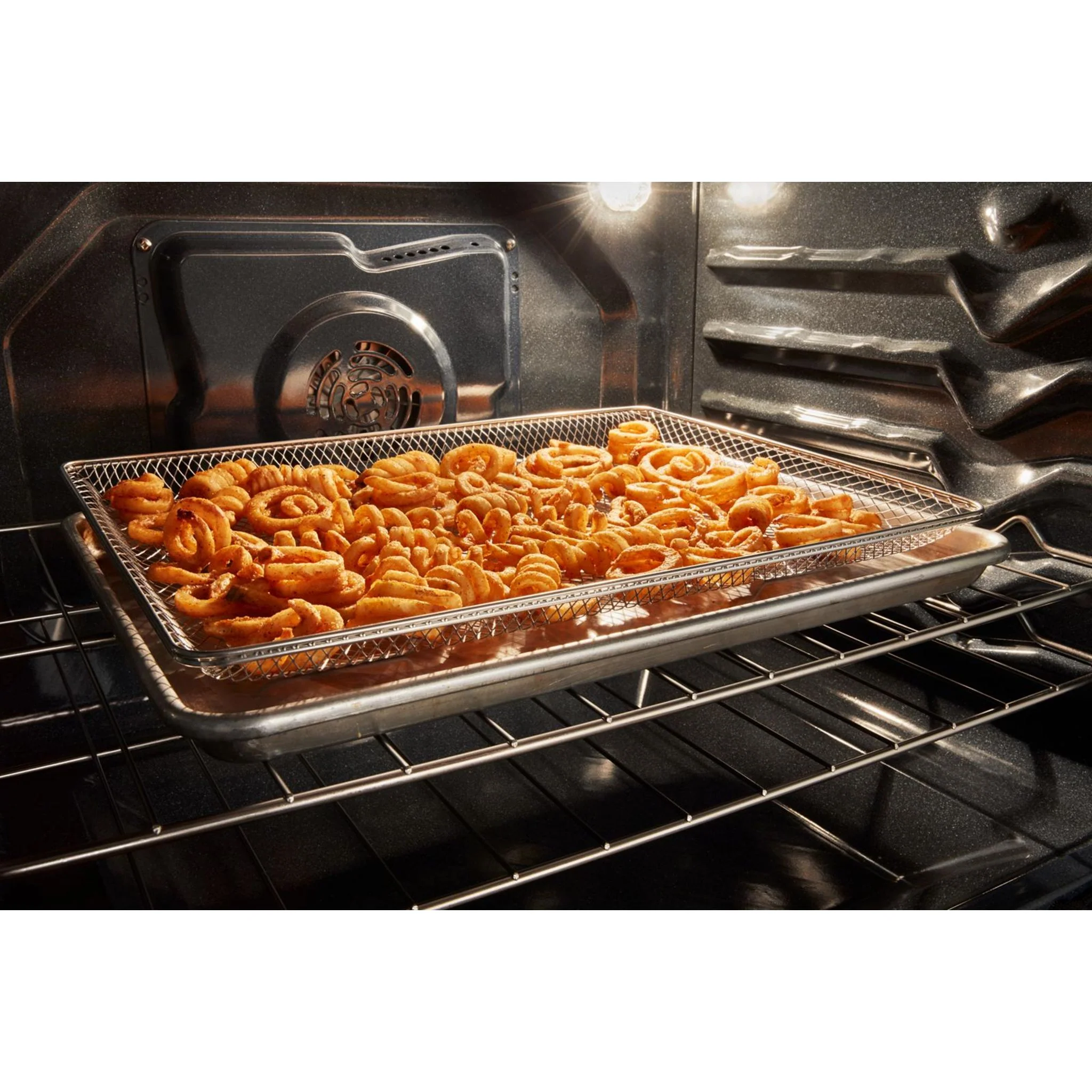 Whirlpool 30-inch Electric Range with Air Cooking Technology -Black (YWFES4530SB) - Image 18