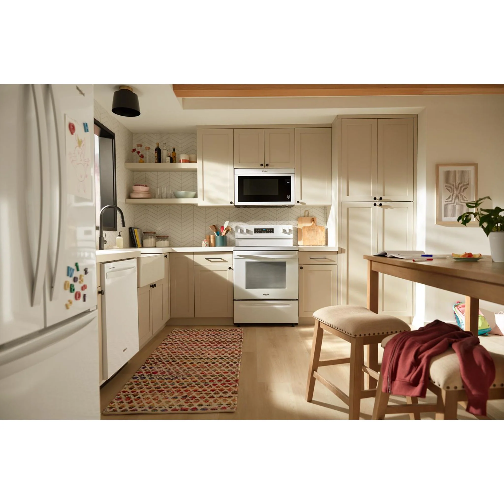 Whirlpool 30-inch Electric Range with Air Cooking Technology -White (YWFES5730SW) - Image 21