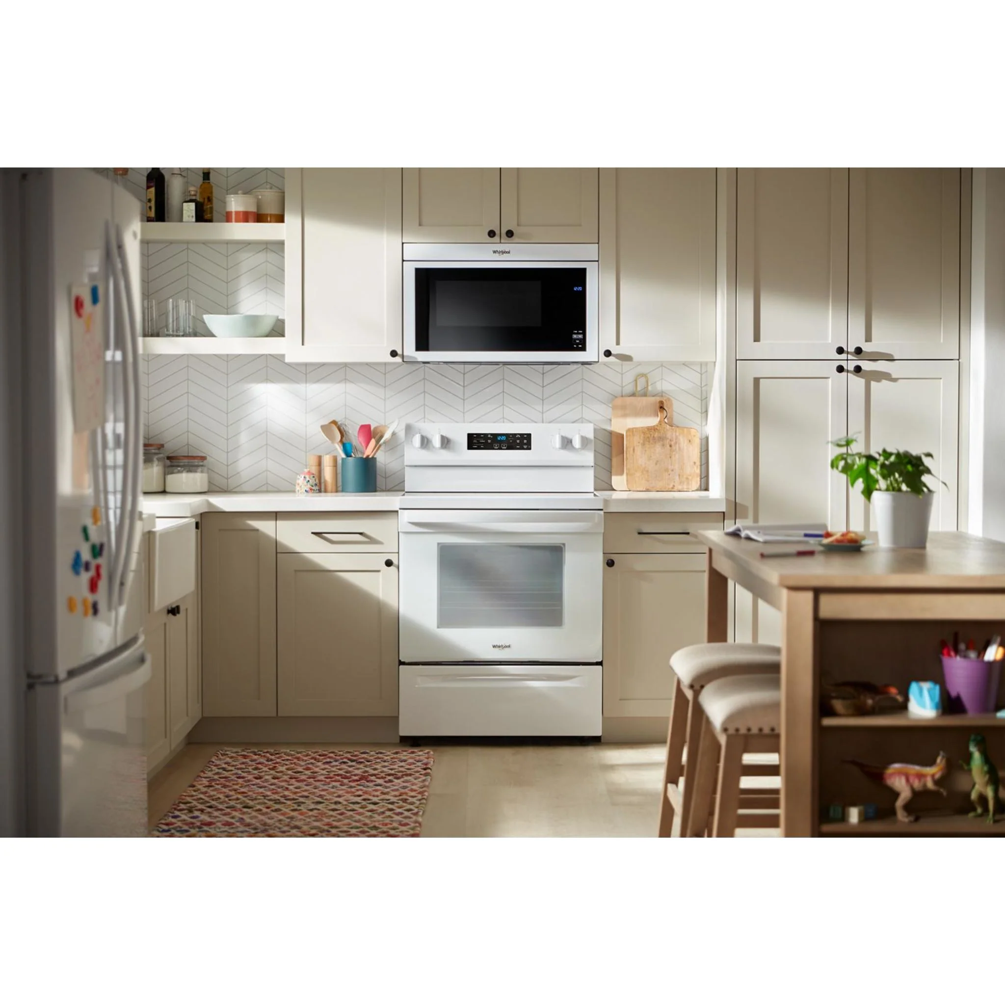 Whirlpool 30-inch Electric Range with Air Cooking Technology -White (YWFES5730SW) - Image 22