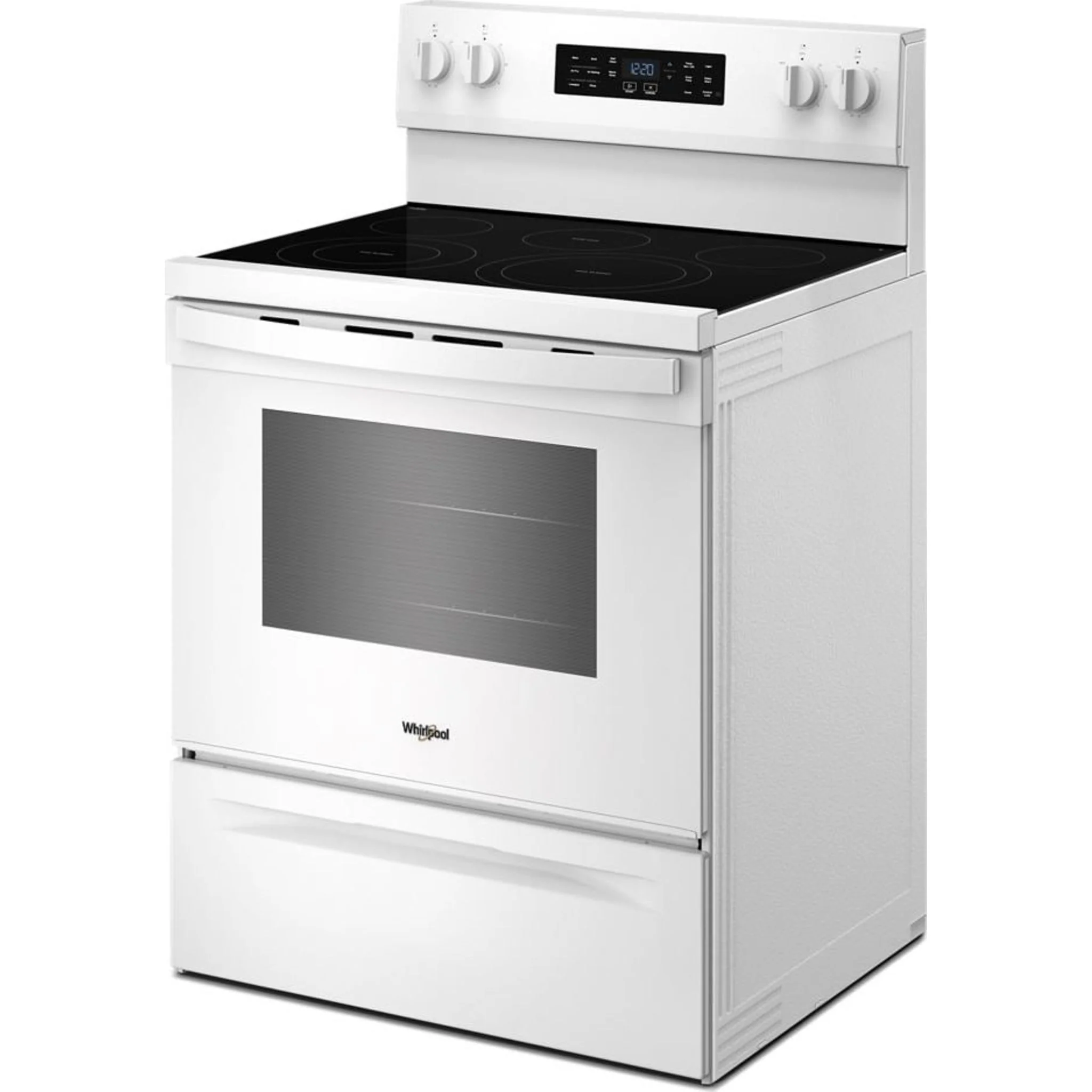Whirlpool 30-inch Electric Range with Air Cooking Technology -White (YWFES5730SW) - Image 23