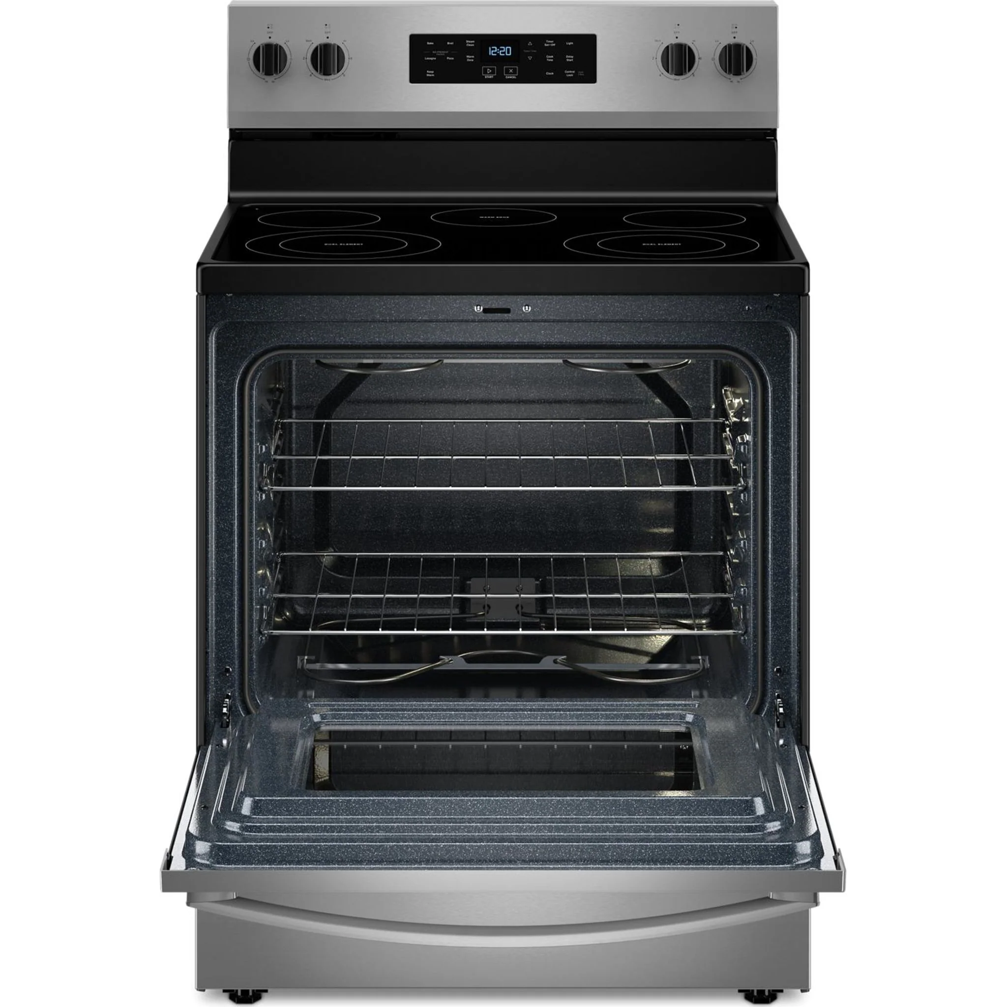 Whirlpool 30-inch Electric Range with Steam Clean -Fingerprint Resistant Stainless Steel (YWFES3330RZ) - Image 16