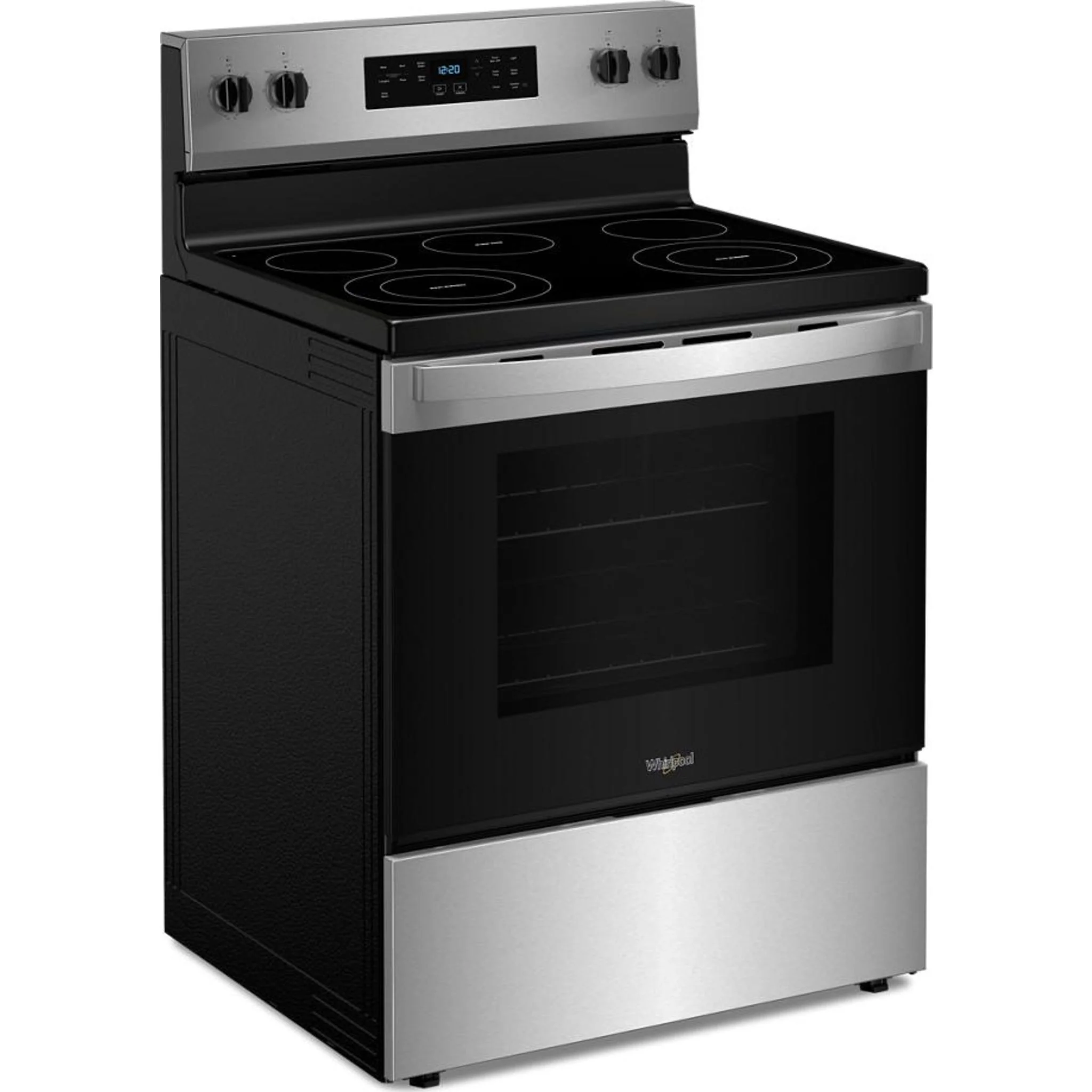 Whirlpool 30-inch Electric Range with Steam Clean -Fingerprint Resistant Stainless Steel (YWFES3330RZ) - Image 17