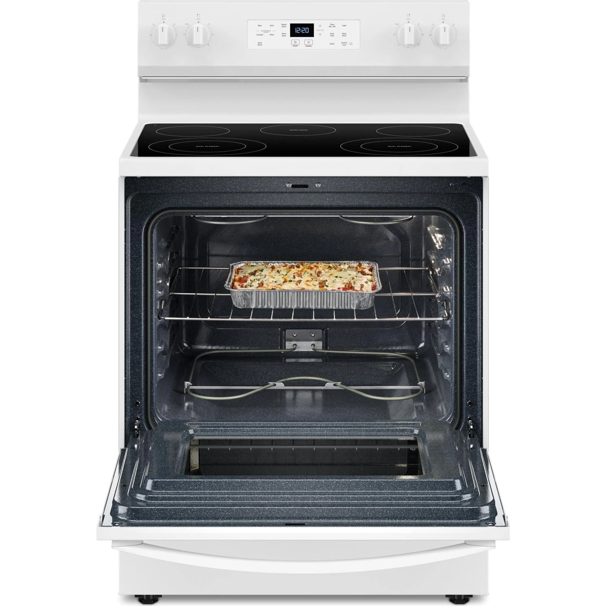 Whirlpool 30-inch Electric Range with Steam Clean -White (YWFES3330RW) - Image 13