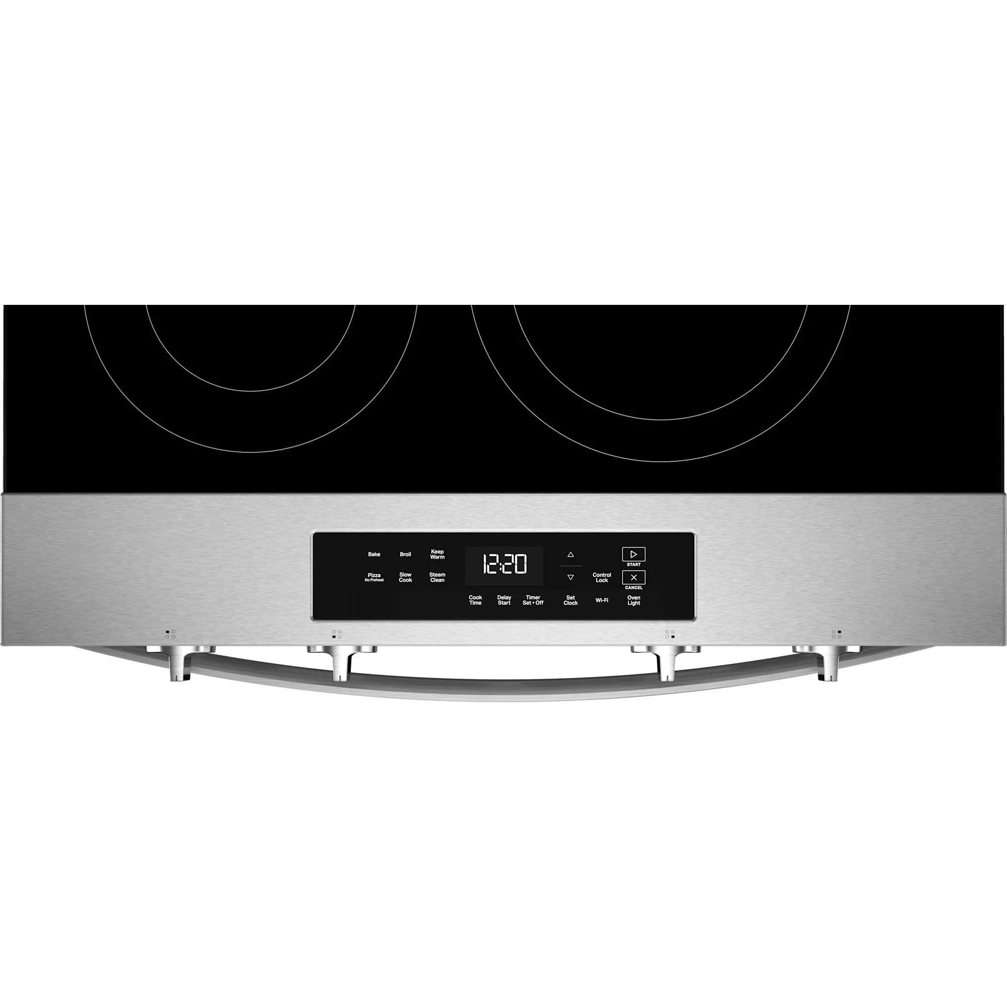 Whirlpool 30-inch Electric Smart Range with No Preheat Mode and Steam Clean - Stainless Steel (YWSES3330TS) - Image 4