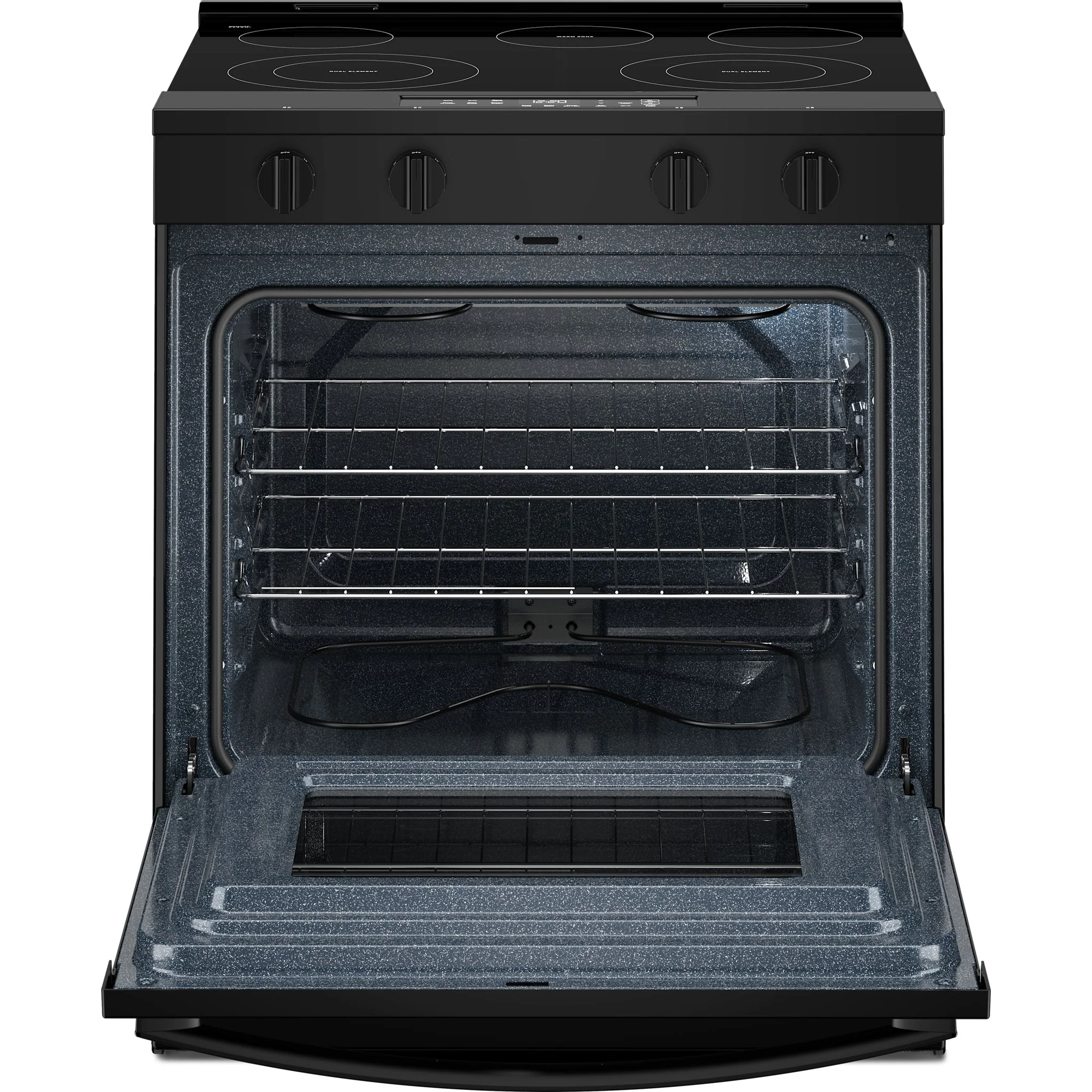 Whirlpool 30-inch Electric Smart Range with No Preheat Mode and Steam Clean - Black (YWSES3330TB) - Image 5