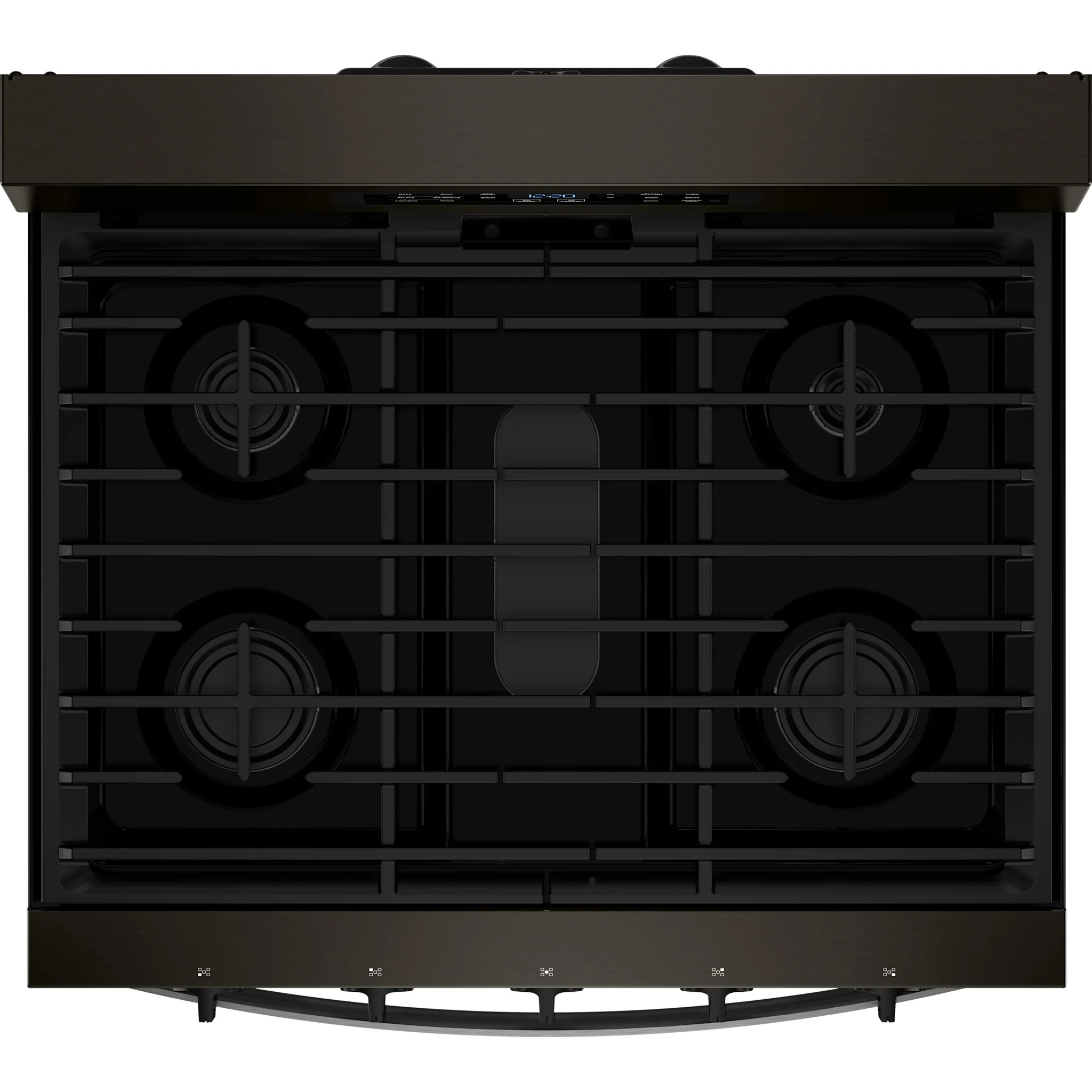 Whirlpool 30-inch Gas Range with Air Cooking Technology - Black-on-Stainless (WFGS5730SV) - Image 10