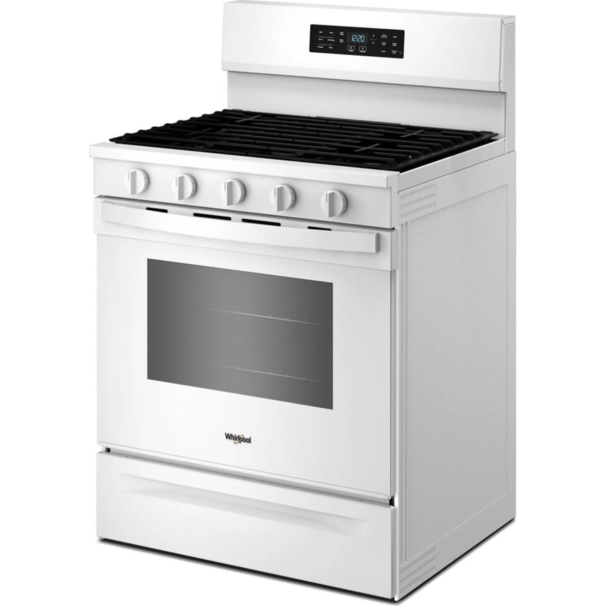 Whirlpool 30-inch Gas Range with Air Cooking Technology - White (WFGS5730SW) - Image 13
