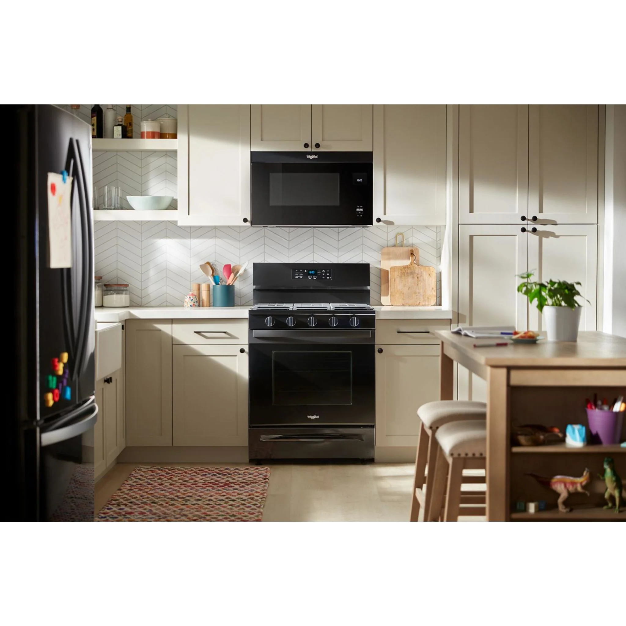 Whirlpool 30-inch Gas Range with Air Cooking Technology - Black (WFGS5730SB) - Image 16