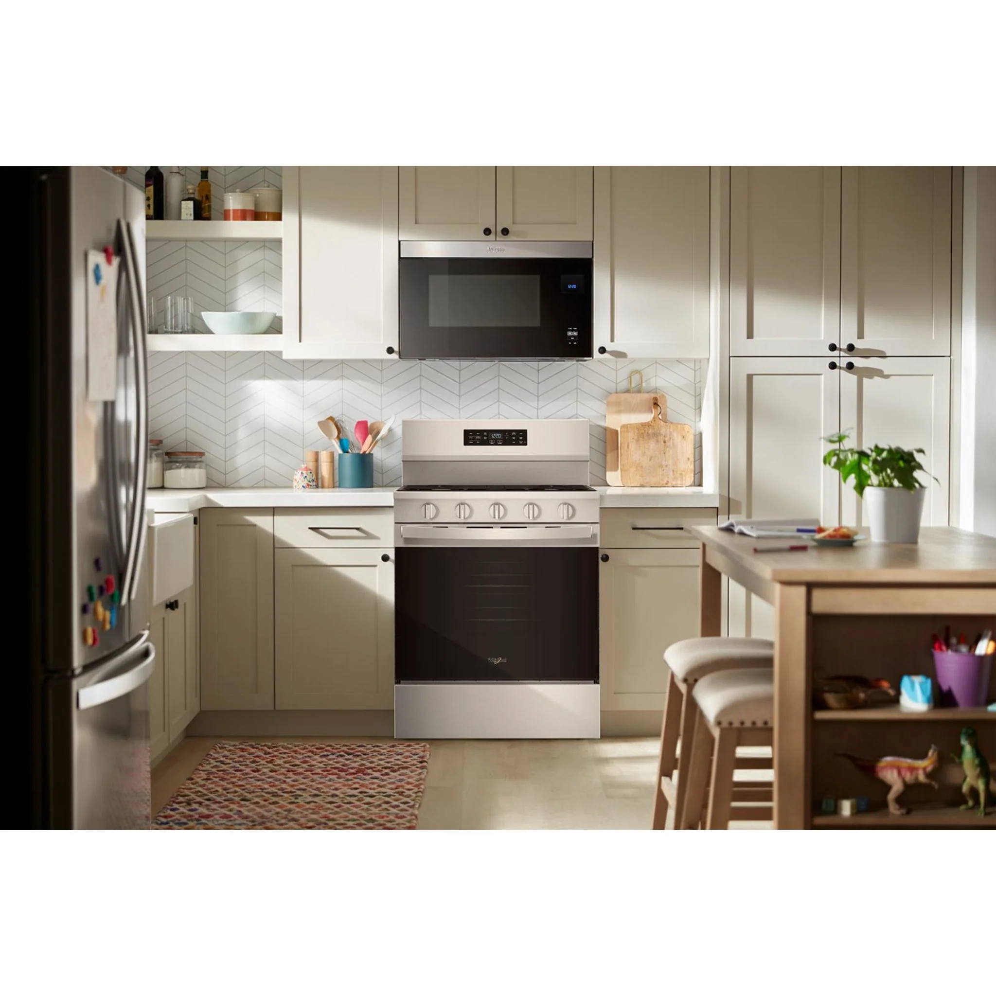 Whirlpool 30-inch Gas Range with Air Cooking Technology - Black (WFGS5730SB) - Image 22