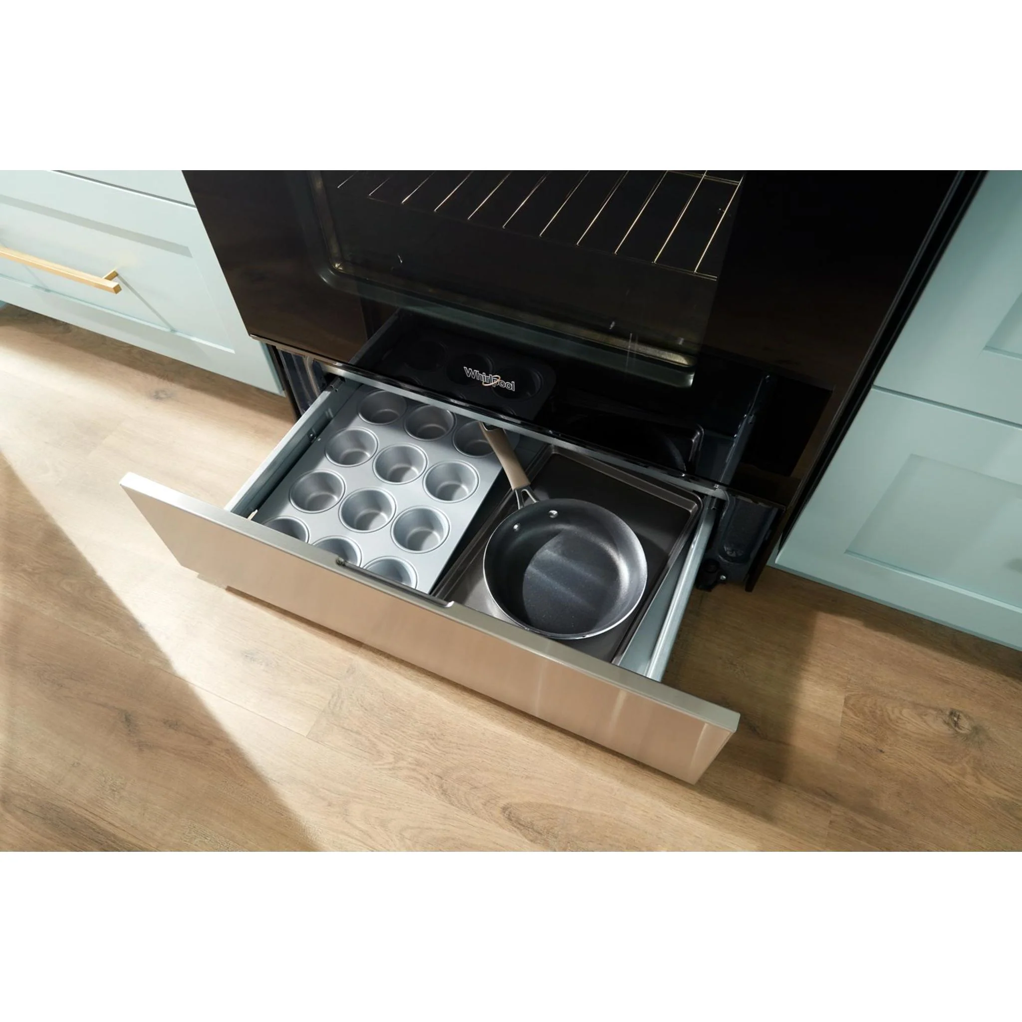 Whirlpool 30-inch Gas Range with Air Cooking Technology and Steam Clean - Fingerprint Resistant Stainless Steel (WFGS4530SZ) - Image 22