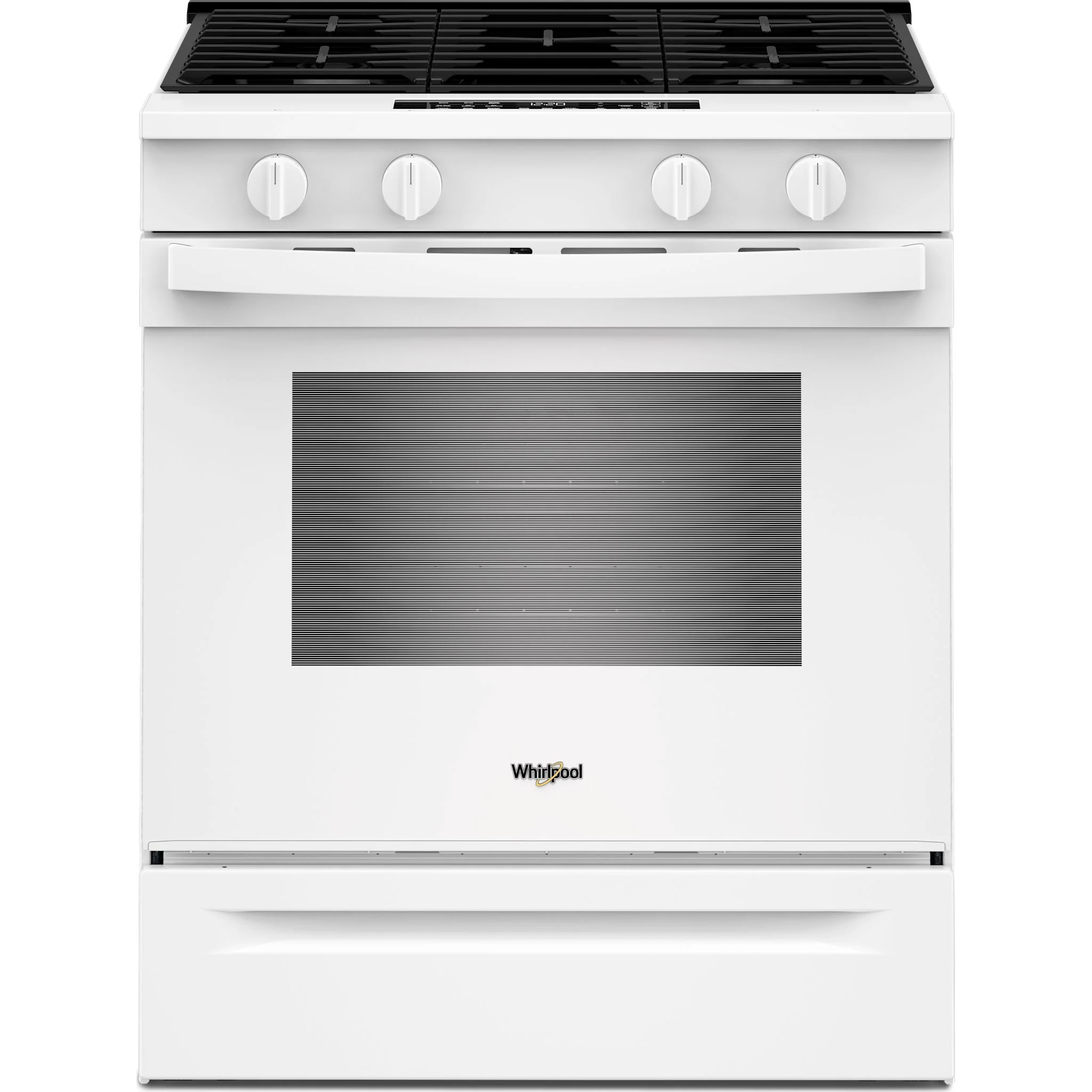 Whirlpool 30-inch Gas Smart Range with Air Cooking Technology and Steam Clean - White (WSGS4530TW) - Image 4